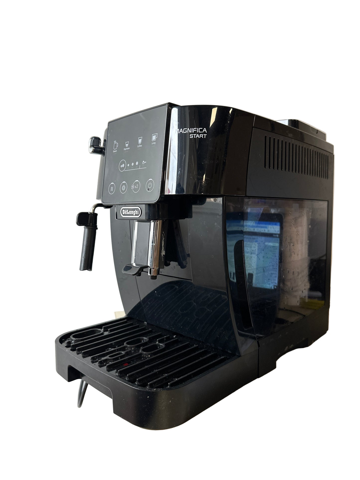 84081 - DE'LONGHI Magnifica Start ECAM222.20.B, Makinë Kafeje Automatike Plotësisht me Shkumëzues Qumështi, Funkison 2x Espresso, Mulli Konik 13 Faza, 1450 W, e Zezë