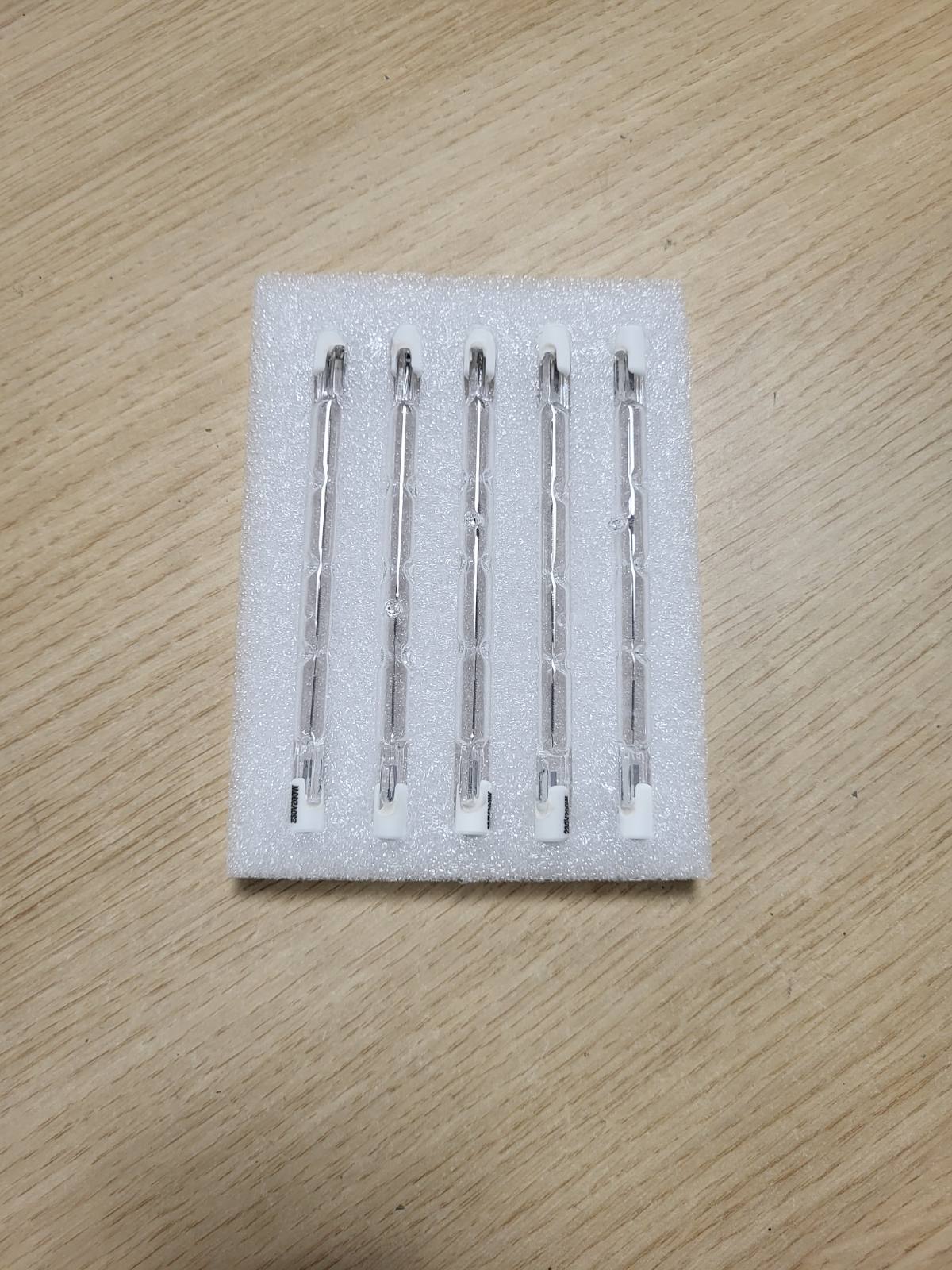 162975 - JAEMSA Pako me 5 Llamba Halogjene R7S 118mm, 200W, 230V - përshtatshme për ndriçim ndërtimi, peizazhi punë dhe dhoma ndenjeje