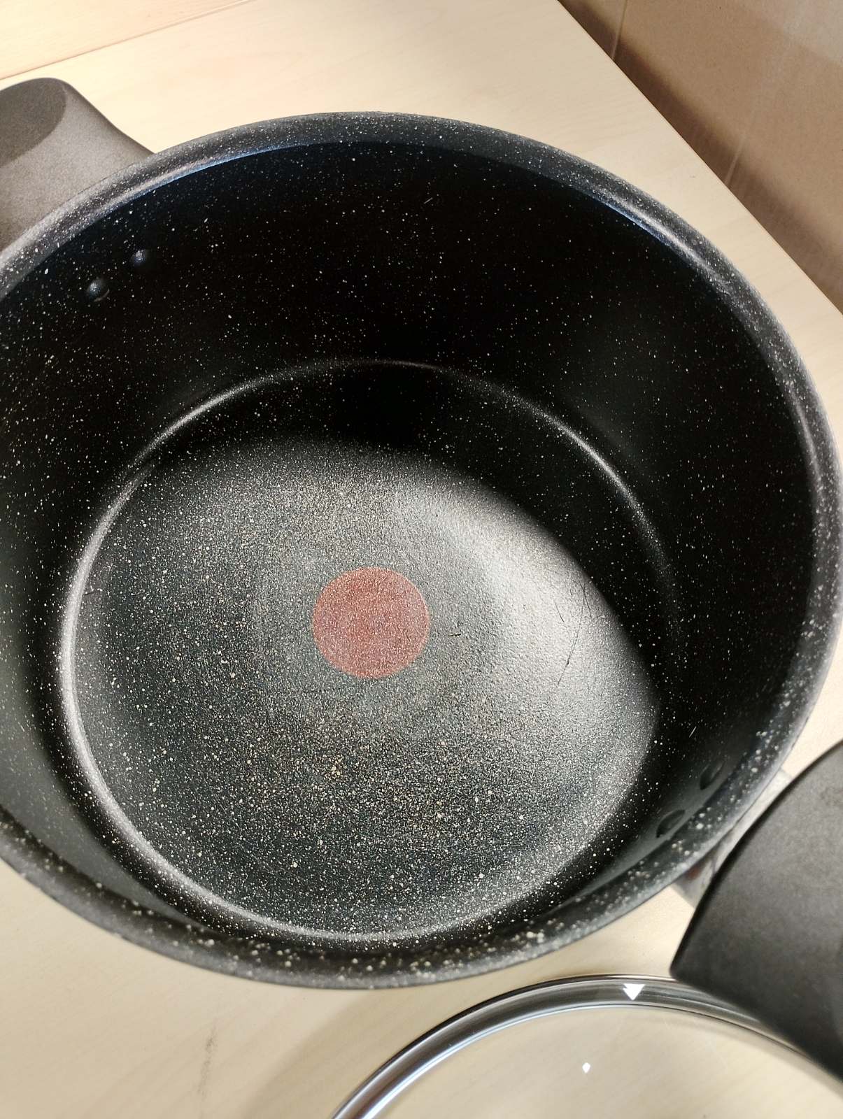 183375 - TEFAL Stone Strength Tigan Jo-ngjitës nga Alumini i Përforcuar me Grimca Titaniumi, e Pajtueshëm me Induksion, 24 cm