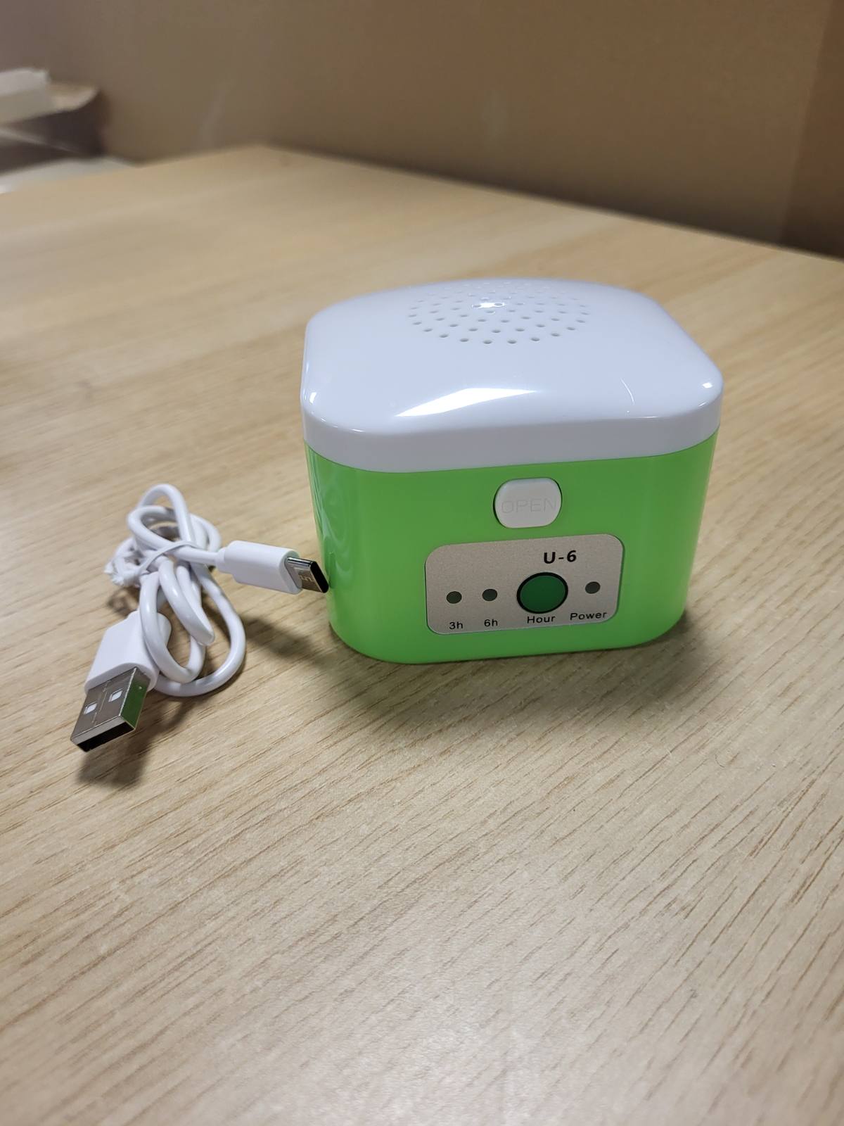 184387 - SARINI Tharëse Aparatesh Dëgjimi me Kuti Elektrike Tharjeje USB, e Përshtatshme për të Gjitha Llojet e Aparateve të Dëgjimit, Rezistente ndaj Lagështirës, Portative