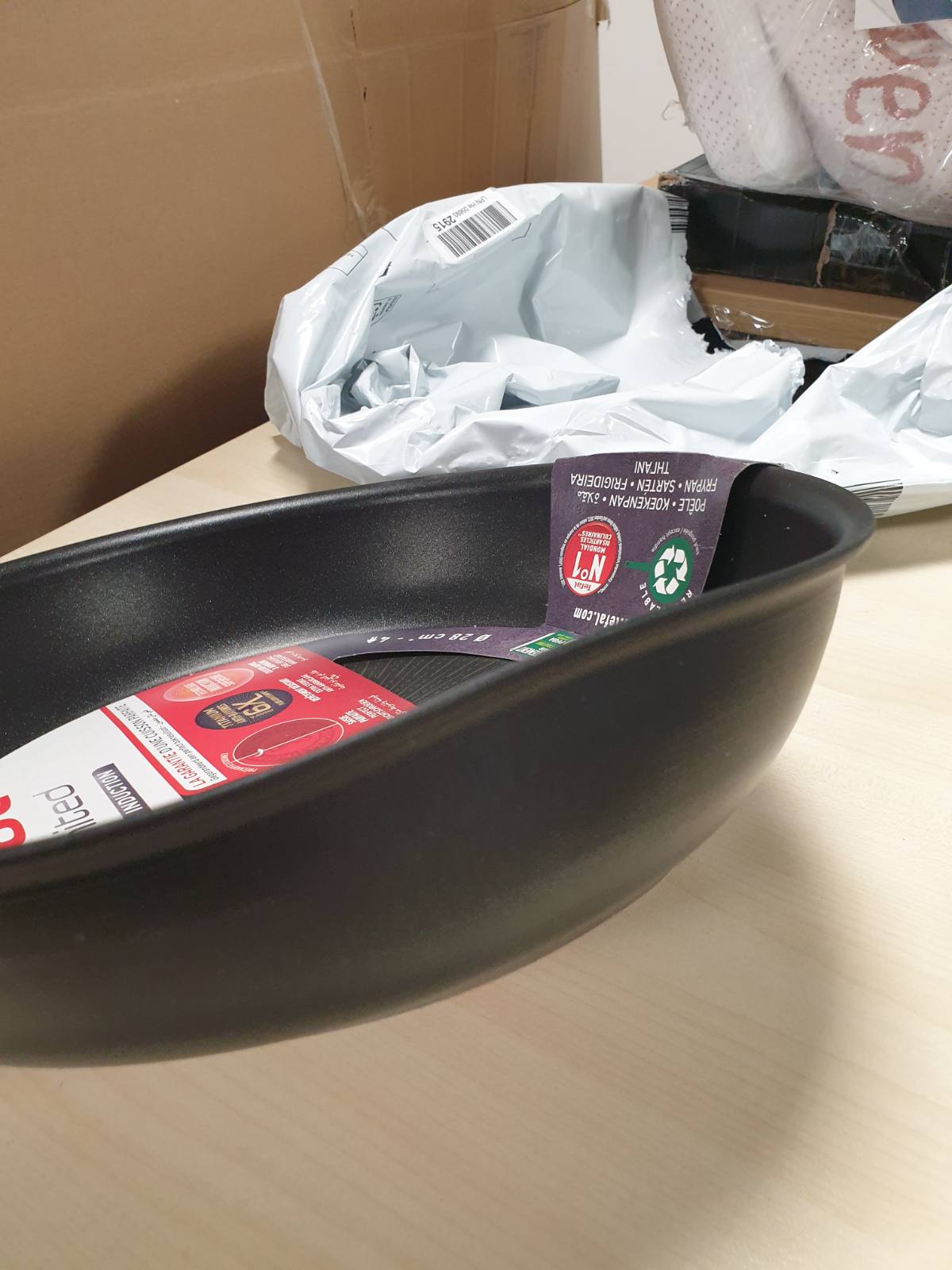 213423 - TEFAL Poêale 28 cm, Induksion, Rezistente ndaj ngjitjes, Funksion Termo-Signal, Prodhuar në Francë