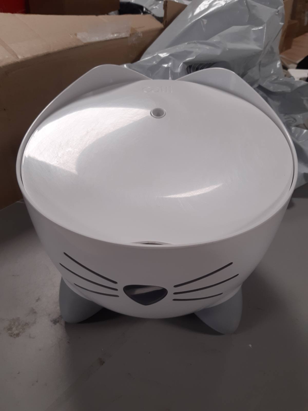213830 - CATIT Shatërvan uji për mace 2.5 L i bardhë