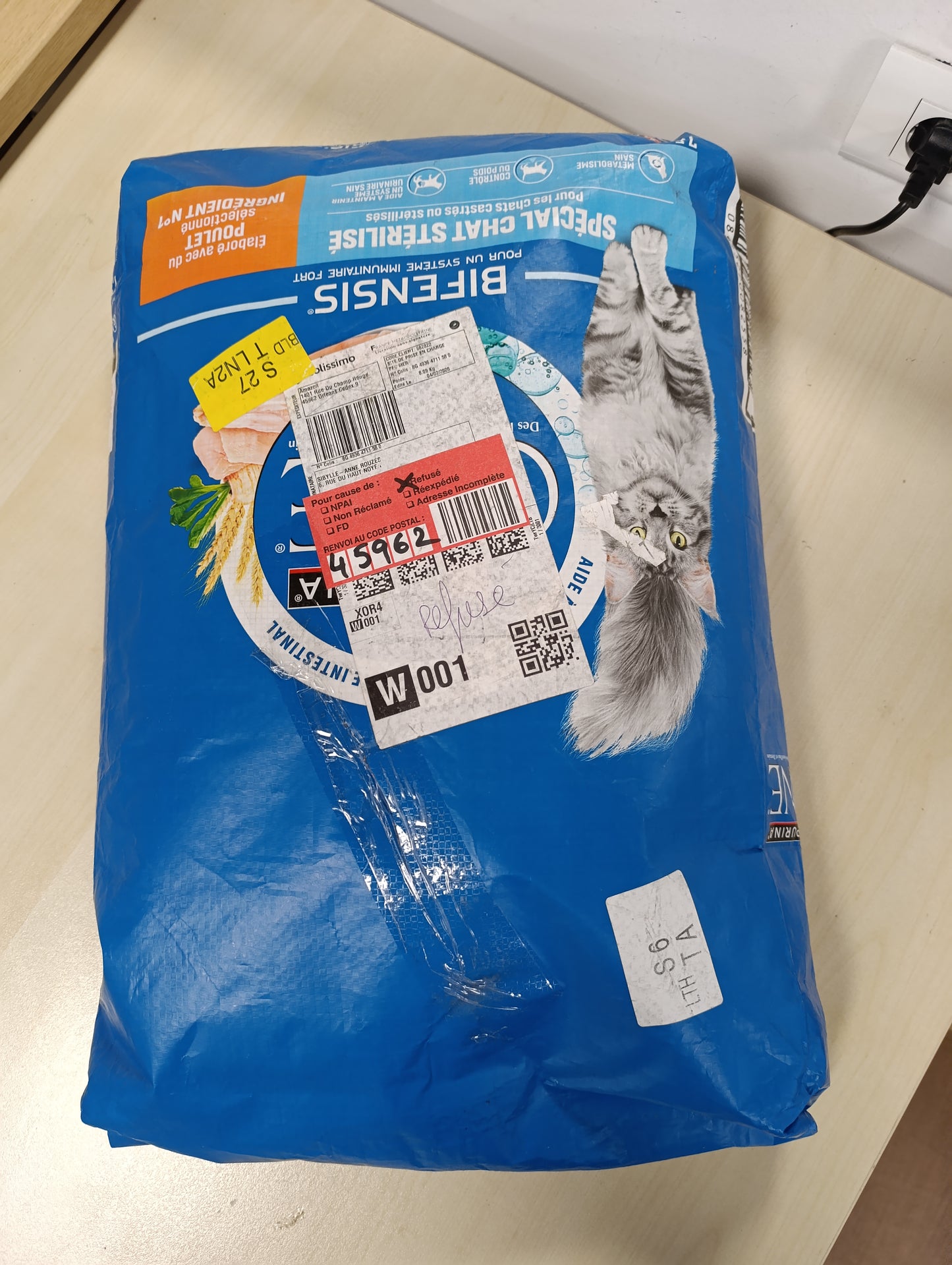 217398 - PURINA ONE STERILCAT Ushqim i thatë për mace të rritura, me pulë, 7.5 KG