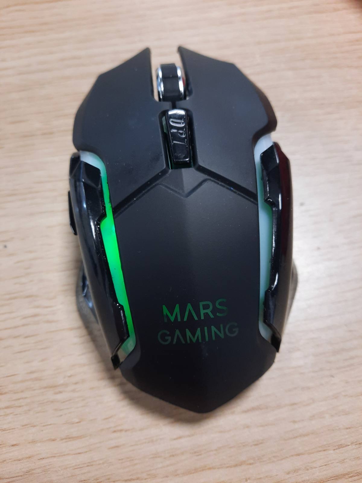218856 - Mars Gaming MMW - Maus PC pa tel 3200DPI RGB Flow USB pa tel