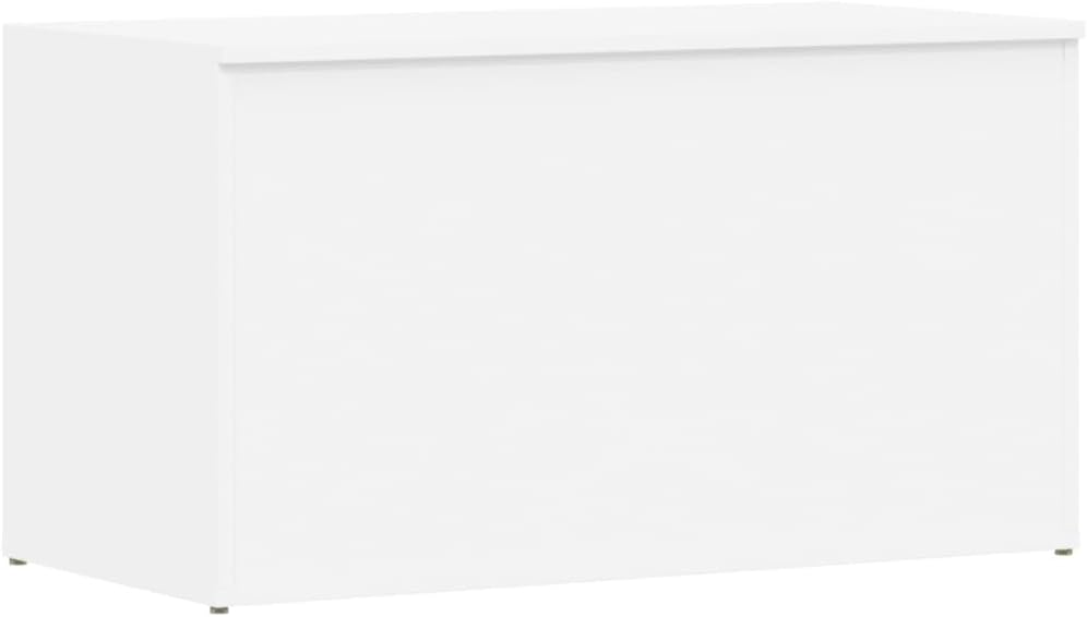 244754 - vidaXL Kuti Magazinimi prej Druri 84 × 42 × 46 cm, e Bardhë