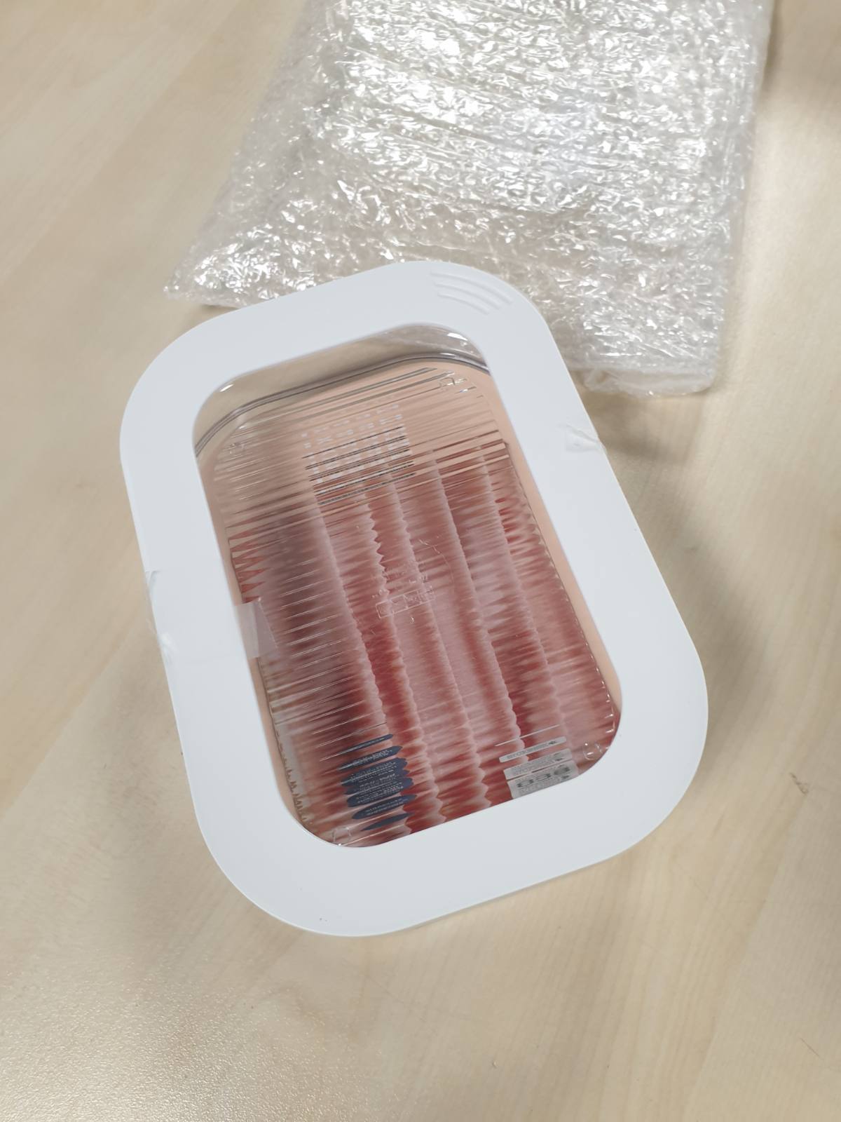 220291 - MEPAL Enë për ruajtjen e salçiçeve Modula me 3 shtresa - kuti për ruajtjen e salçiçeve në frigorifer me kapak - 1650 ml - E bardhë