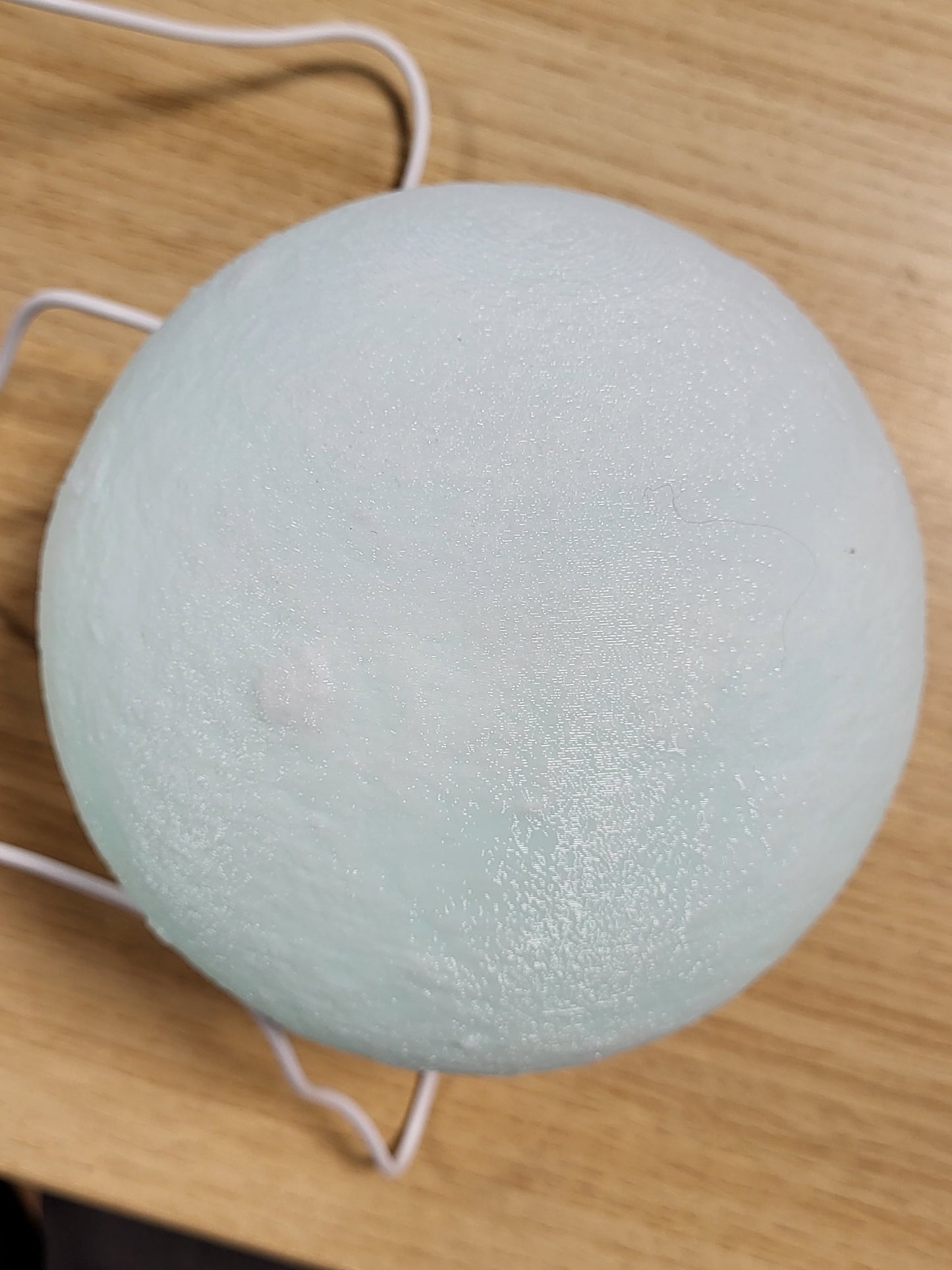227945 - Llambë Hëne 3D EXTSUD, Dritë Nate LED 15cm, e zbehtë me 16 ngjyra, telekomandë dhe çelës me prekje, e rikarikueshme USB, dritë nate për dhomë gjumi