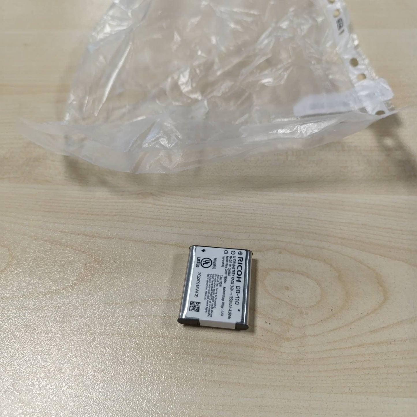 266208 - Ricoh Imaging DB-110 Kamera-Akkus