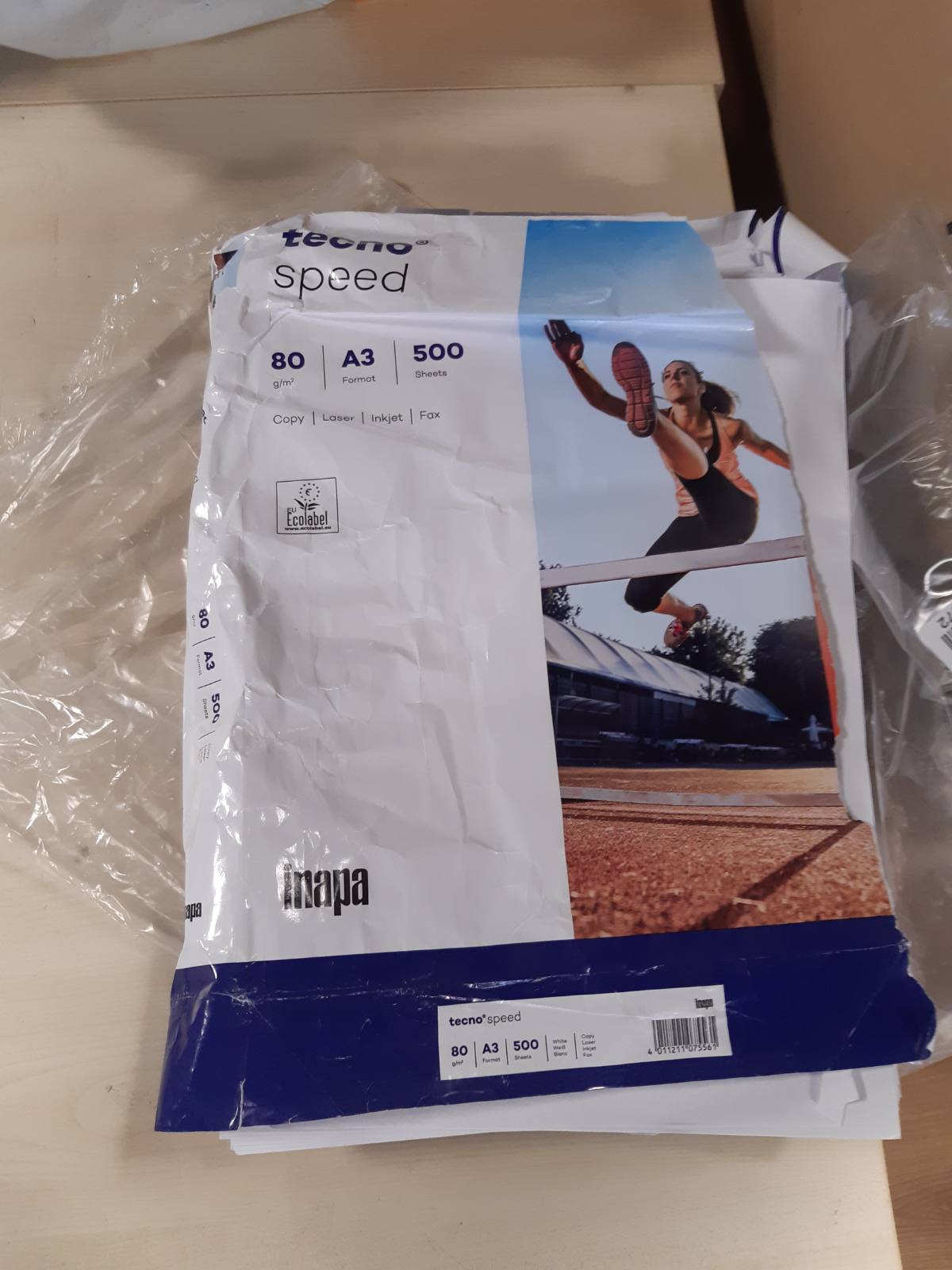 267051 - Inapa Tecno Speed 500 fletë të bardha 80 g/m², Formati A3
