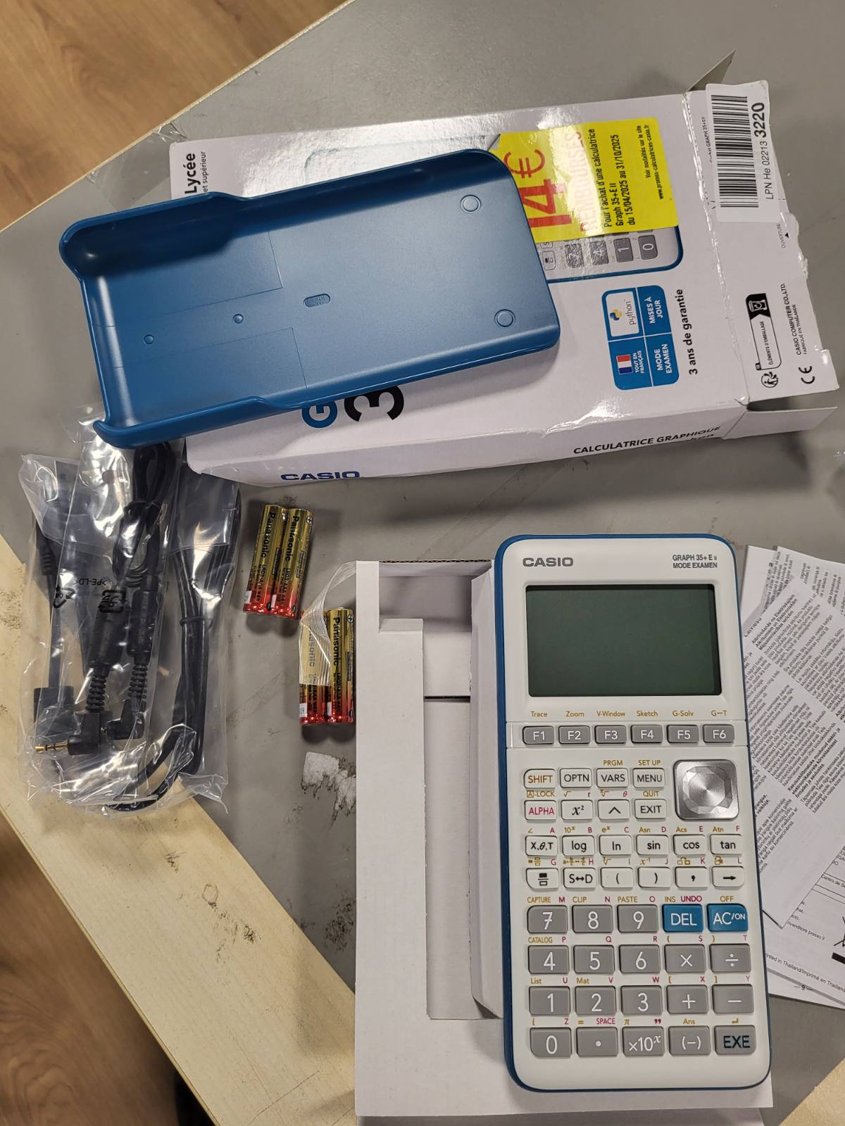 267723 - CASIO GRAPH35+EII, Kalkulator Grafikësh