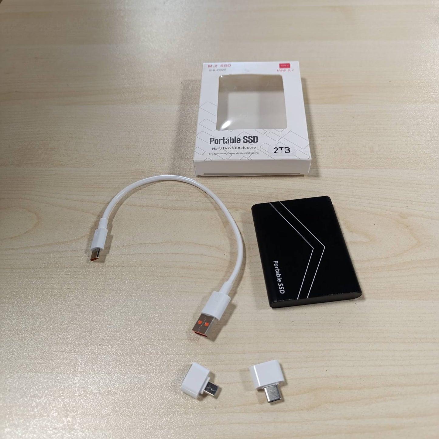 268139 - CCPIUSSSOS Disk i jashtëm HDD 2TB 2.5 inç USB 3.0, Portativ për TV, PC, Mac, Laptop, Windows