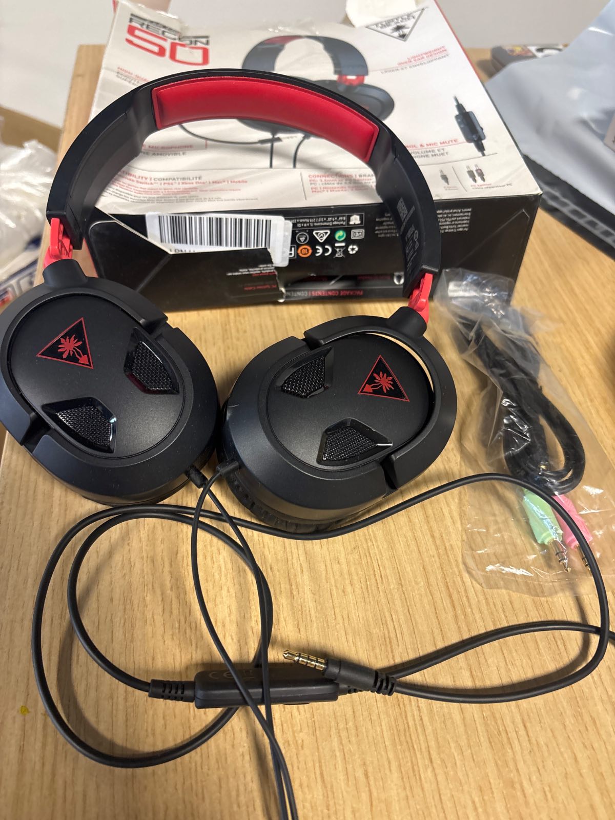 268646 - TURTLE BEACH Kufje për lojëra Recon 50 - Pajtueshmëri: PC, Xbox One, PS4, Nintendo