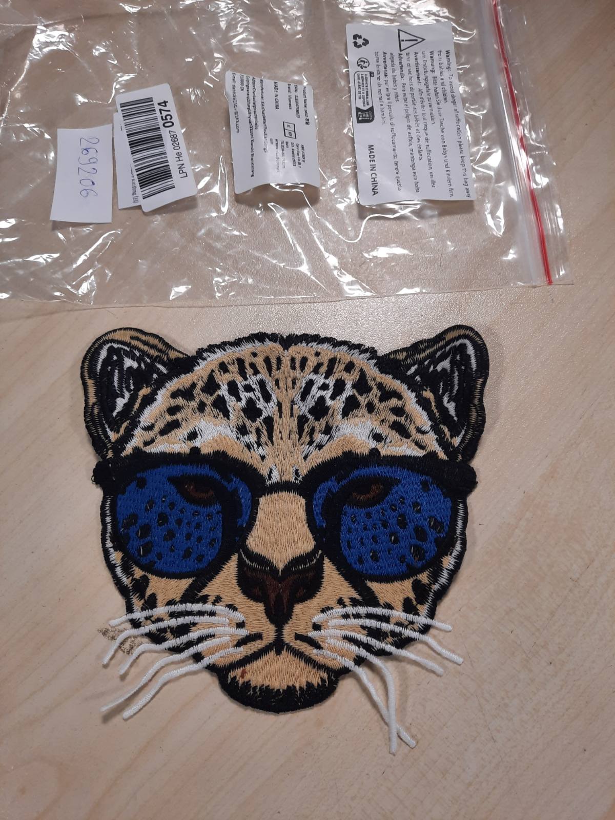 269206 - VIUSNEUN Leopard i Madh me Syze, Pëlhurë Arna me Hekurosje, 16