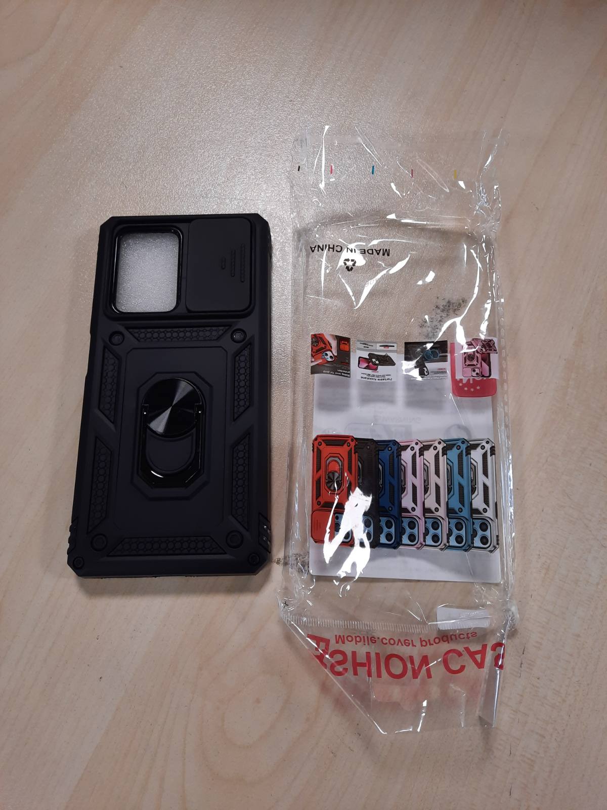 269425 - POUHYE Mbrojtëse për Xiaomi 11T / 11T Pro, Mbrojtëse Kamere, Mbështetëse Magnetike me Unazë Metalike 360°, PC e Fortë dhe Silikon TPU, Rezistent ndaj Goditjeve dhe Gërvishtjeve, e Zezë