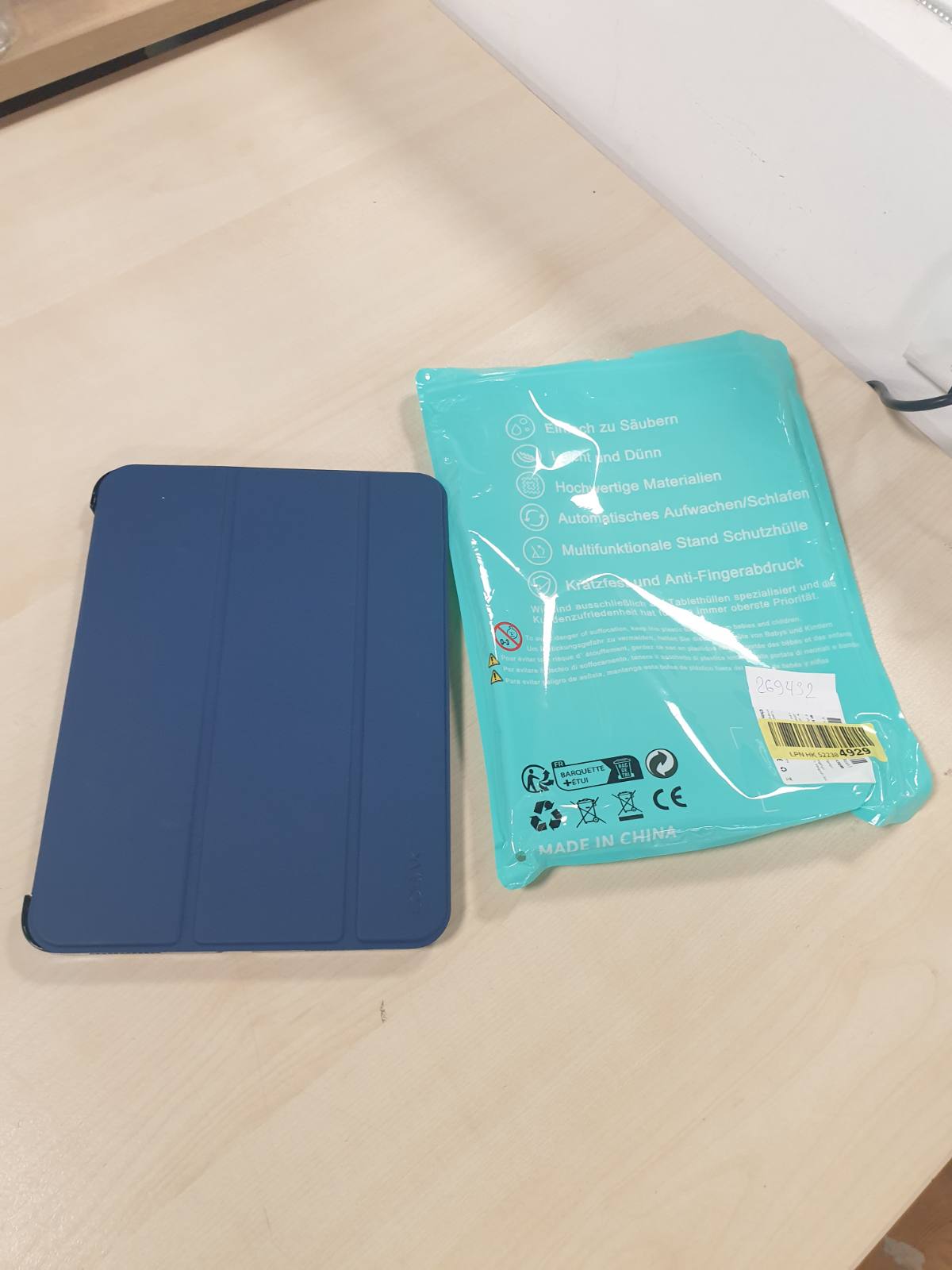 269432 - CoBak Mbulesë për iPad (A16), Gjenerata e 11-të, 11 inç, 2025; iPad Gjenerata e 10-të, 10.9 inç, 2022 – Mbulesë mbrojtëse standarde e hollë me pjesën e pasme transparente dhe të fortë për PC, e pajtueshme me Touch ID