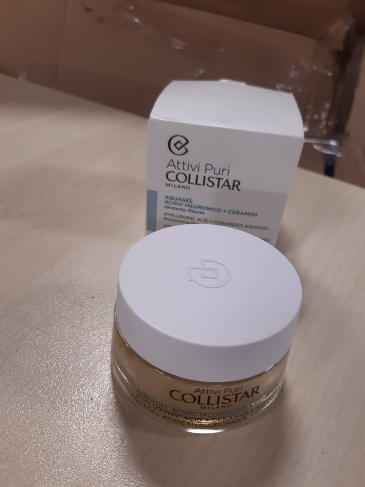 271356 - COLLISTAR Aquagel Acid Hialuronik + Ceramide, 50ml, Krem-xhel Lifting Thellë Hidratues me 4 Pesha Molekulare