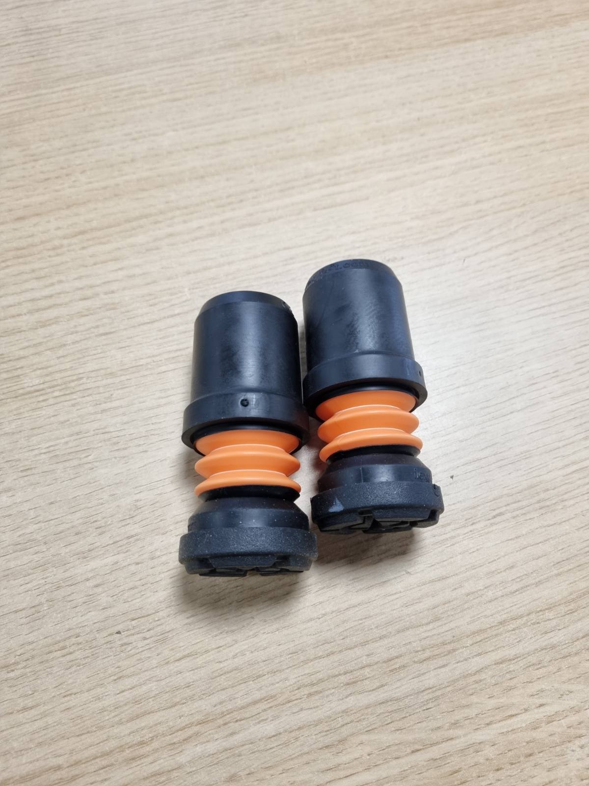 271535 - FLEXYFOOT Majat e bastunit që thithin goditjet, 19 mm e zezë, Pako me 2 copë