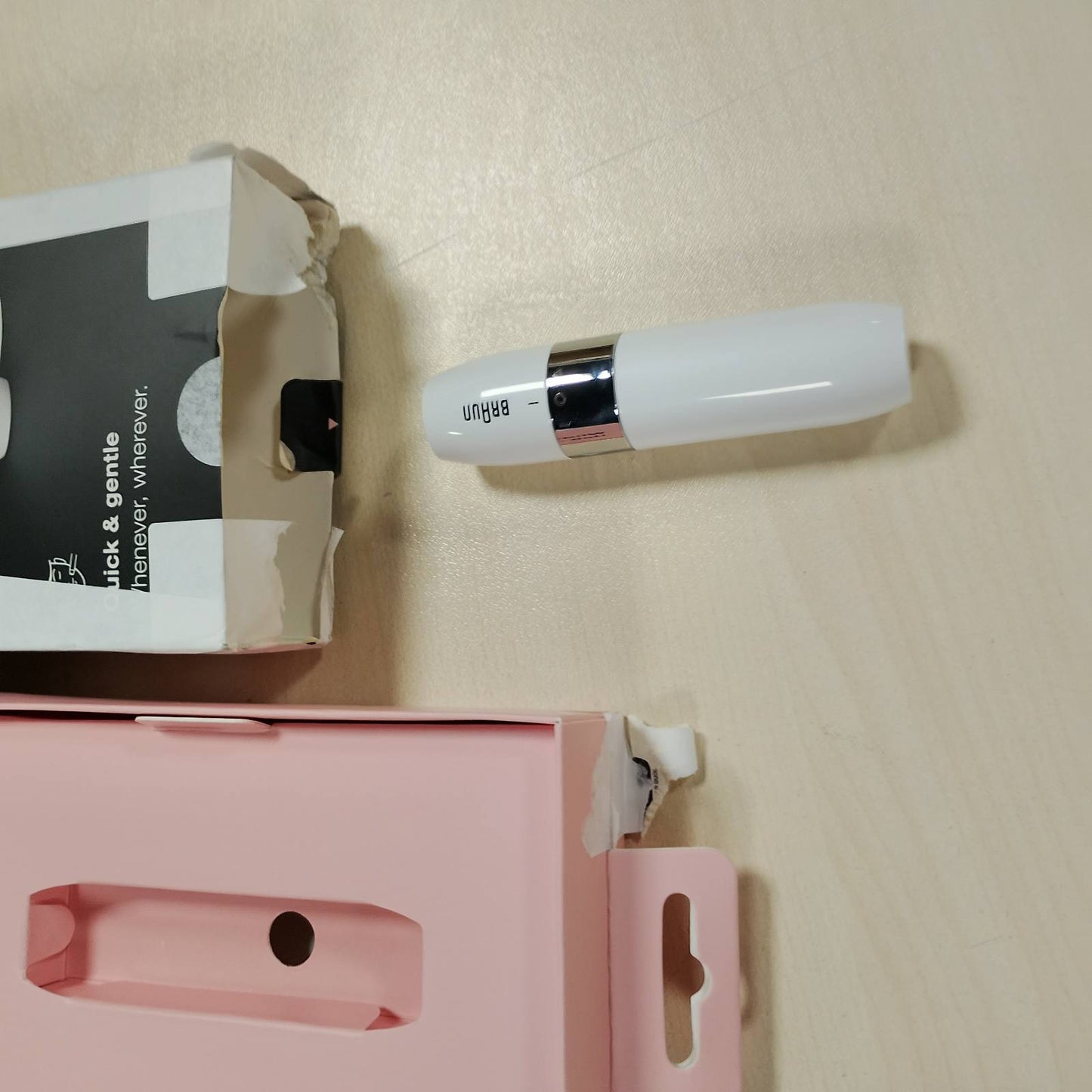 271644 - BRAUN Depilator elektrik për fytyrën për femra, me prerës preciz, heqës elektrik i qimeve për fytyrën, mustaqet, mjekrën dhe faqet, i përshtatshëm për zonën e bikinive, FS1000 i bardhë
