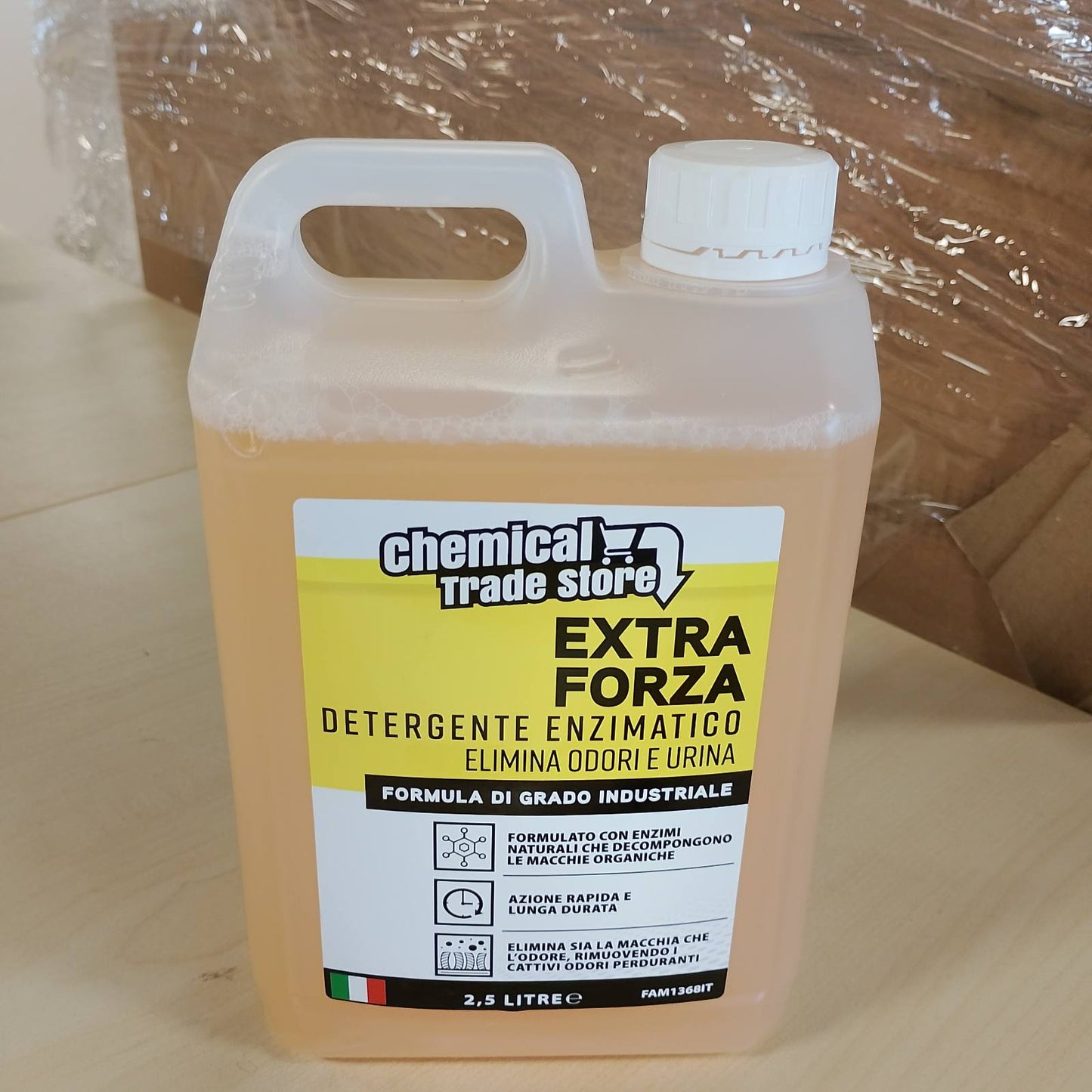 271953 - DYQAN TREGTAR KIMIK Heqës enzimatik aromash dhe urine, 2.5L, Eliminues njollash dhe aromash të kafshëve shtëpiake