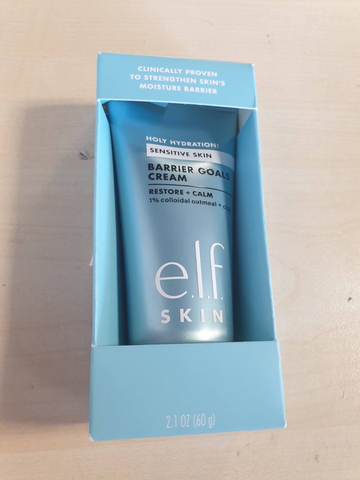 271971 - elf SKIN Krem Holy Hydration, hidratues i pasur për fytyrën, ndihmon në uljen e skuqjes, produkt vegan, i patestuar në kafshë