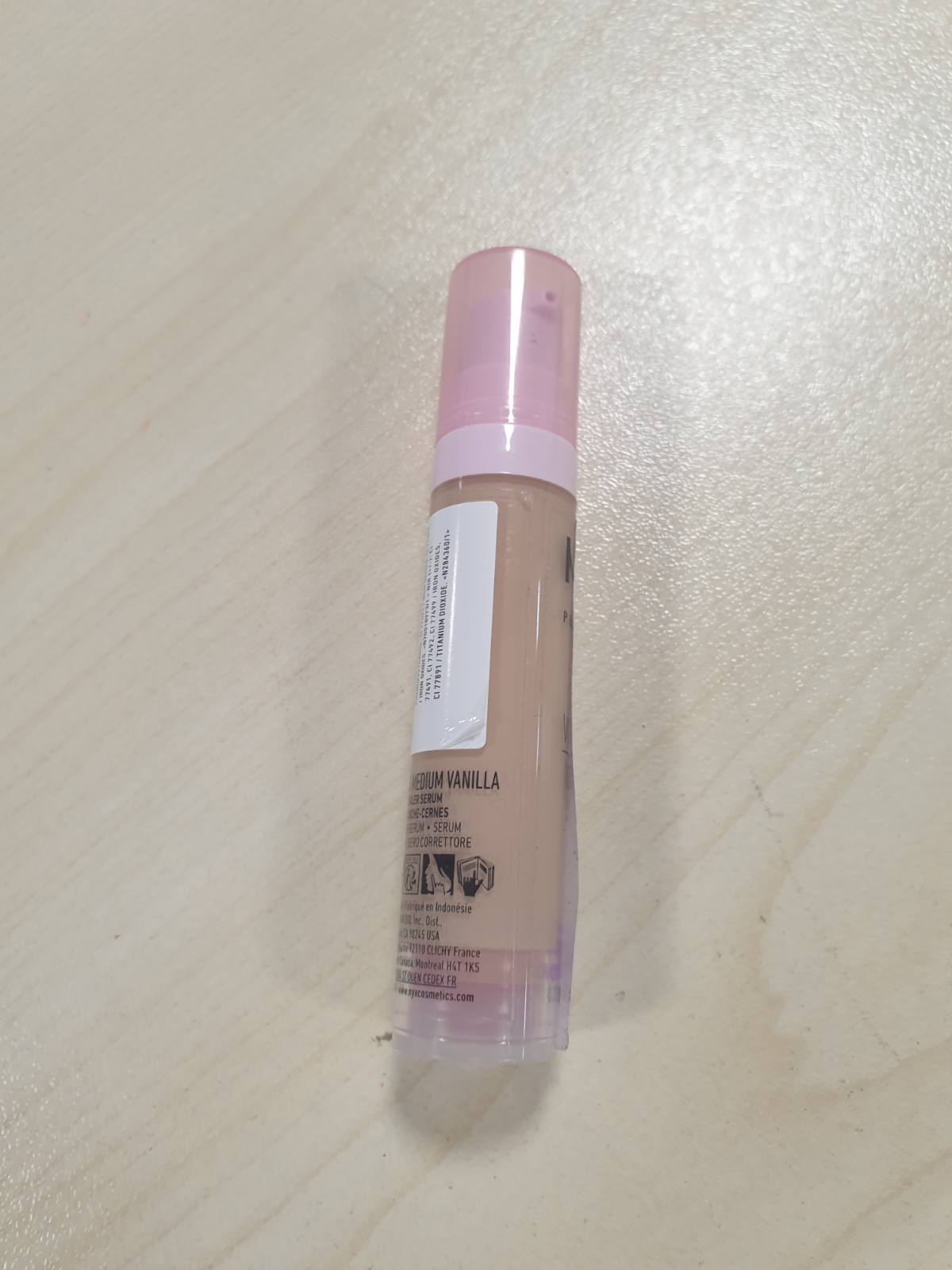 272294 - SERUM KORREKTOR NYX PROFESSIONAL MAKEUP Bare with Me, Përfundim Natyral, Hidratim dhe Mbulim i Mesëm, Nuancë: Vanilje, 9.6ml