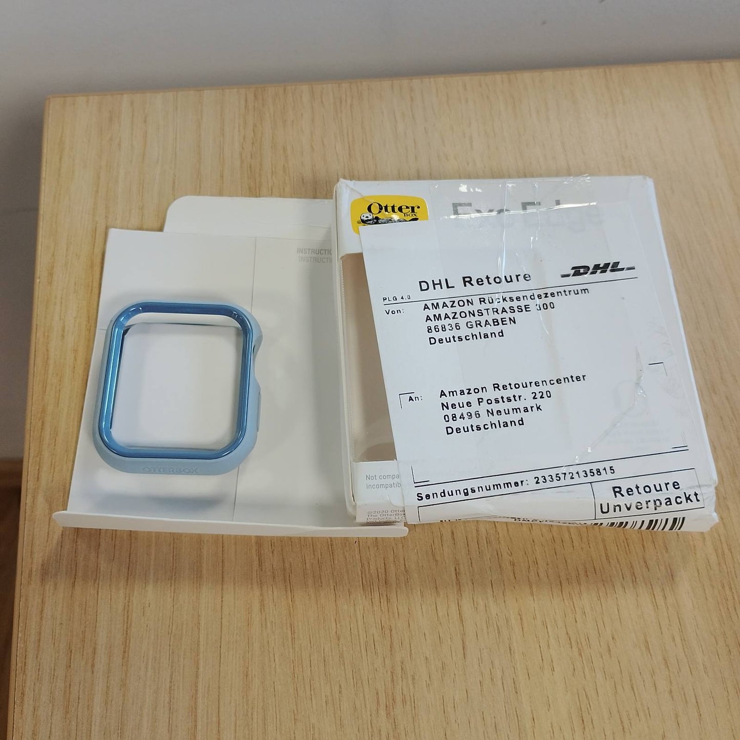 273681 - OTTERBOX Parakolp për Apple Watch Series SE (gjen. 2/1)/6/5/4-44mm, rezistent ndaj goditjeve, blu