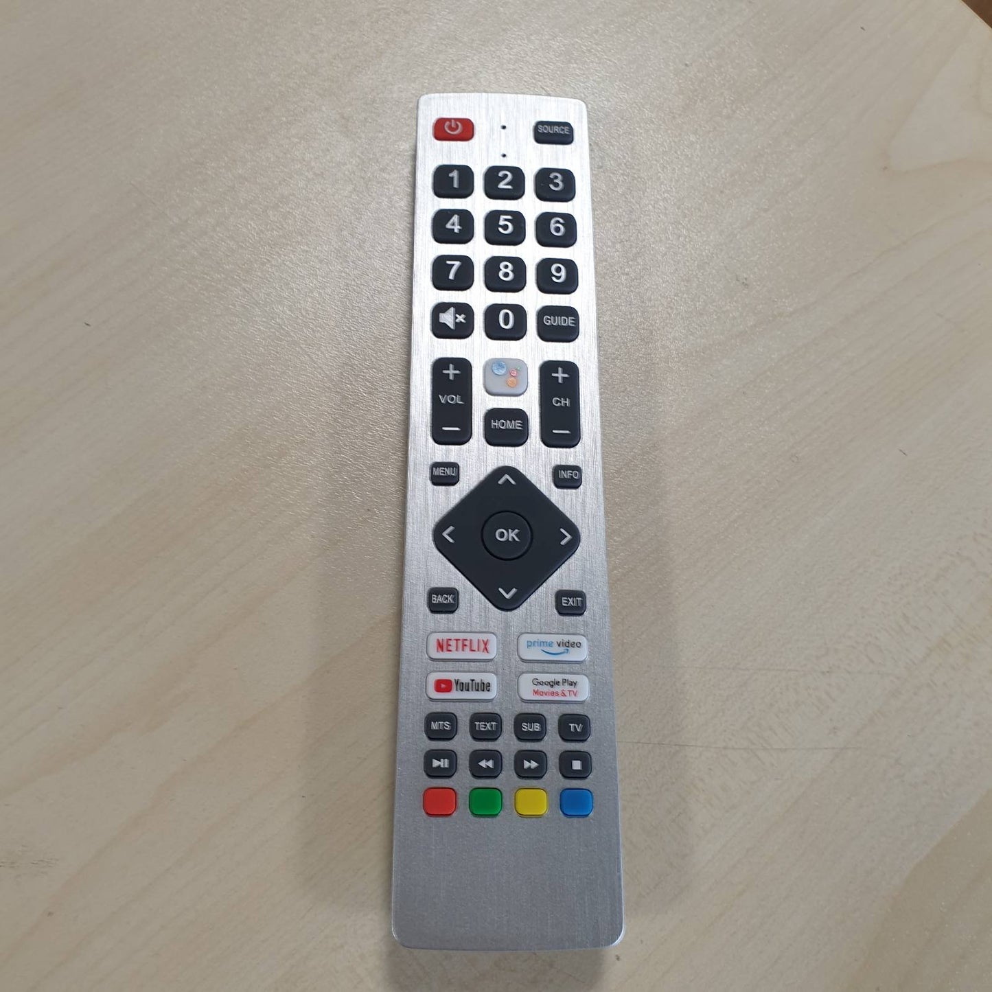 274437 - SHARP Telekomandë zëvendësuese e përmirësuar për televizorët Sharp Aquos, e pajtueshme me televizorë të ndryshëm, nuk kërkohet konfigurim