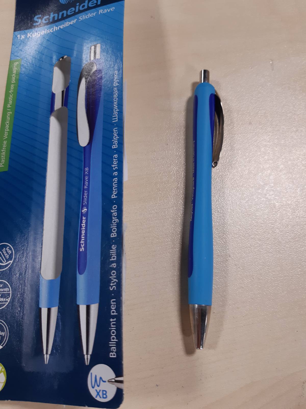 274640 - SCHNEIDER Stilolaps rrëshqitës 73253 Rave xB (blu), 1 njësi (Pako me 1 copë)