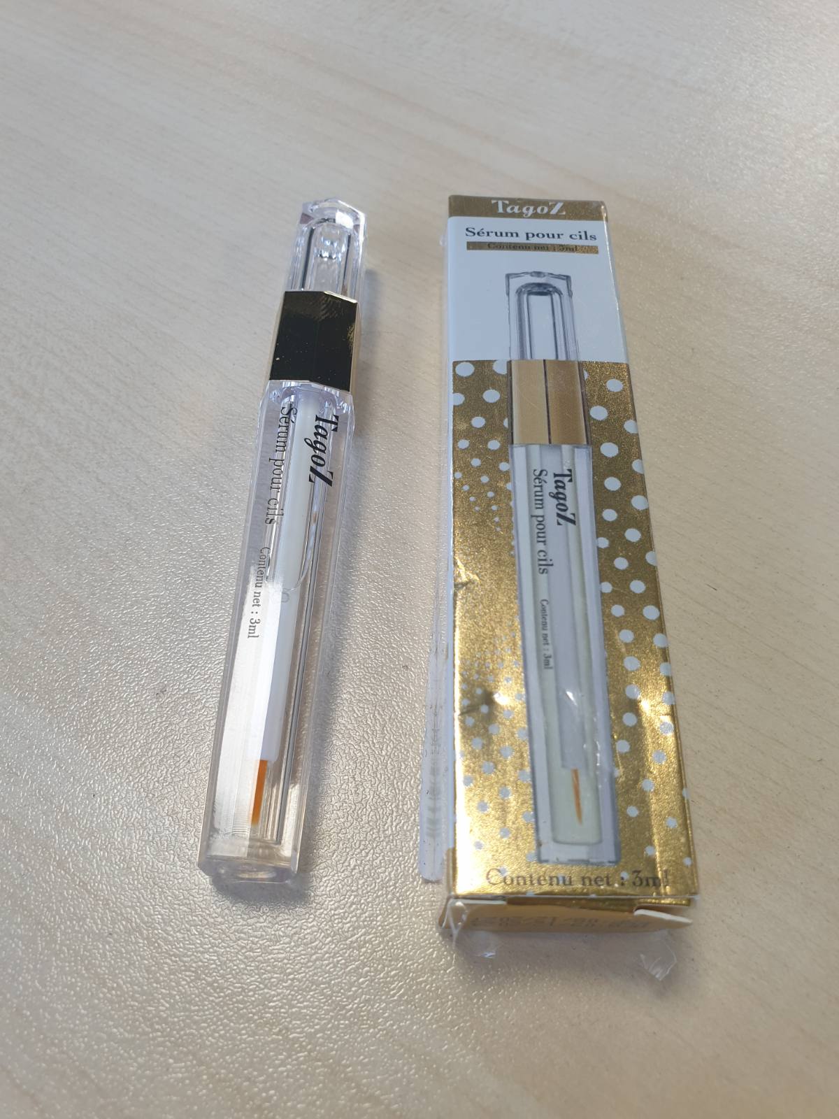 275280 - TagoZ Serum për rritjen e qerpikëve, i butë dhe jo-irritues, për qerpikë më të gjatë dhe më kaçurrela, 3ml