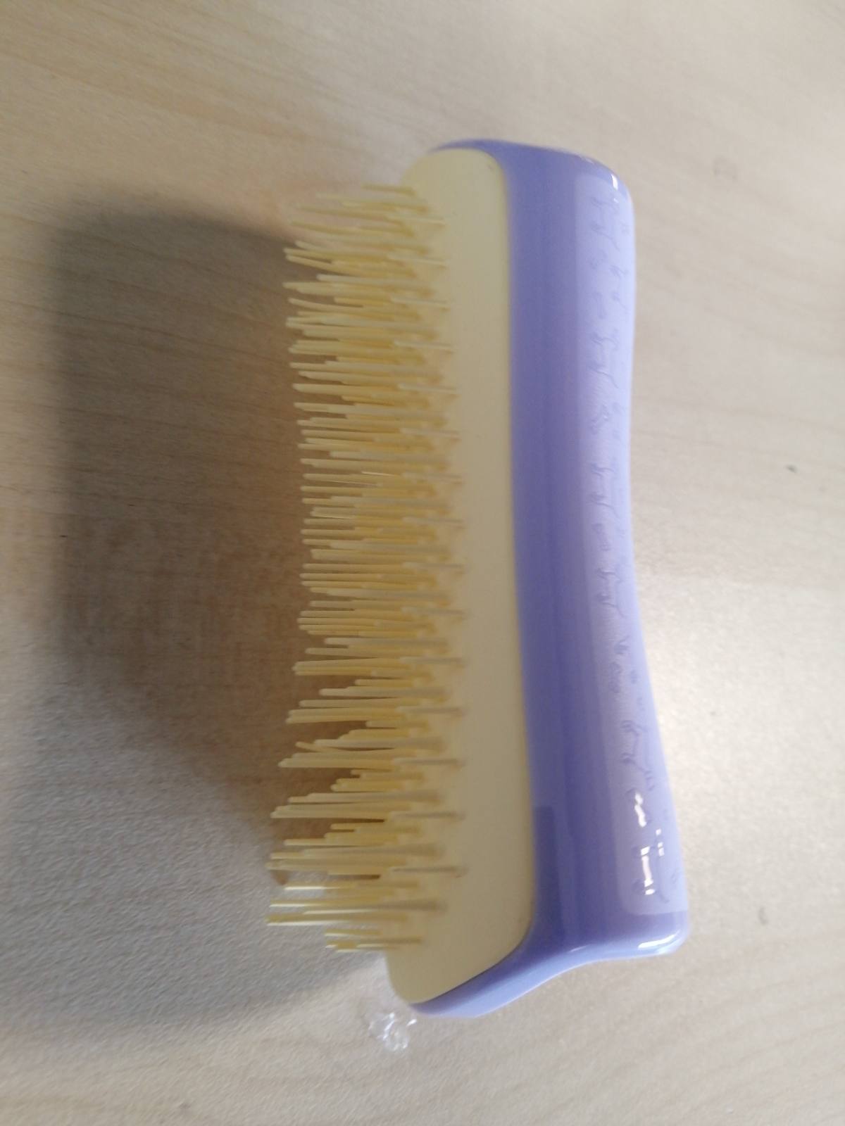 275649 - Tangle Teezer Furçë për Çlirimin e Qenve për Qen të Vegjël, për Përdorim të Tharë ose në Vaskë, Vjollcë dhe e Verdhë