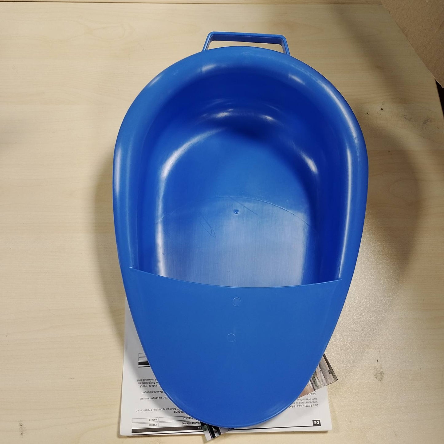 275651 - PEPE Mobility Wedge për Gra dhe Burra, Urinal për të Rritur, Plastik, Blu