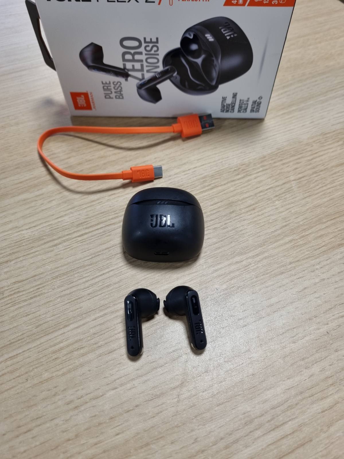 276305 - JBL Kufje Tune Flex 2, pa tel Bluetooth, anulim zhurmash, kohë riprodhimi 48 orë, IP54 rezistente ndaj ujit dhe pluhurit, dizajn ergonomik, ngjyra e zezë