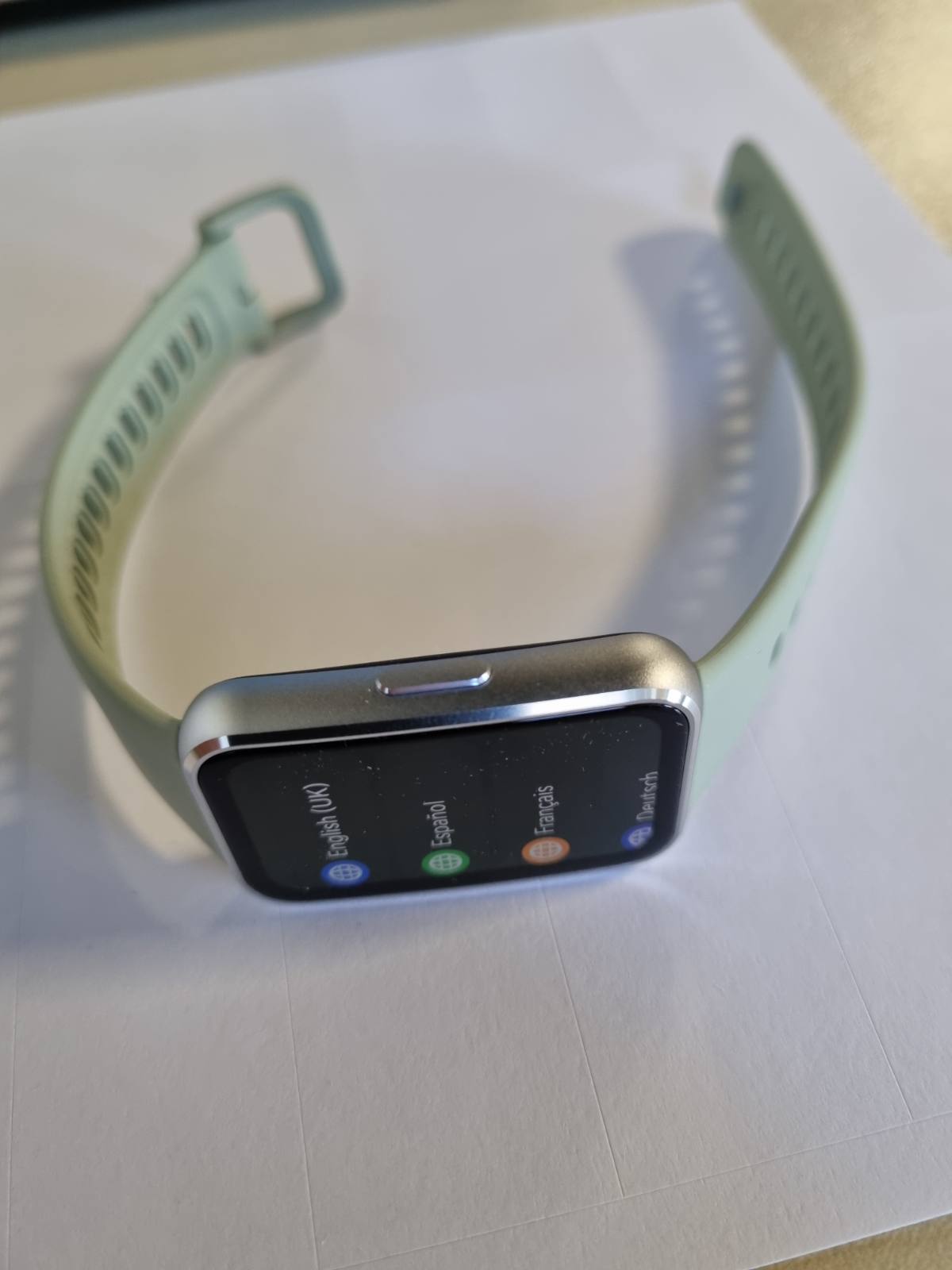 276400 - HUAWEI Band 11 - Orë inteligjente, Gjurmues fitnesi me ekran AMOLED 1.62", 1500 Nit, Gjurmim i rrahjeve të zemrës dhe gjumit, SpO2, Jetëgjatësi baterie deri në 14 ditë, Bluetooth, Android dhe iOS, Kuti prej aliazhi, Jeshile
