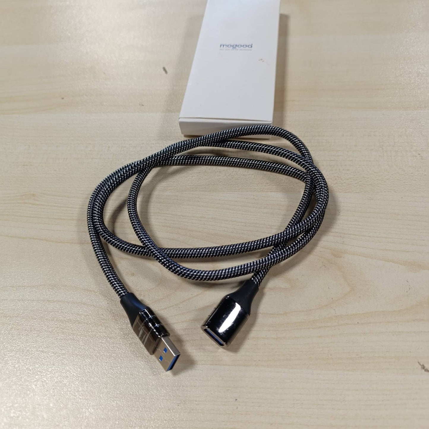 277230 - MOGOOD Kabllo Zgjatuese 1M USB 3.0, Mashkull A në Femër A, 5Gbps, e Kompatibil me Tastierë, PlayStation, Xbox, Flash Drive, Printer, Kamera