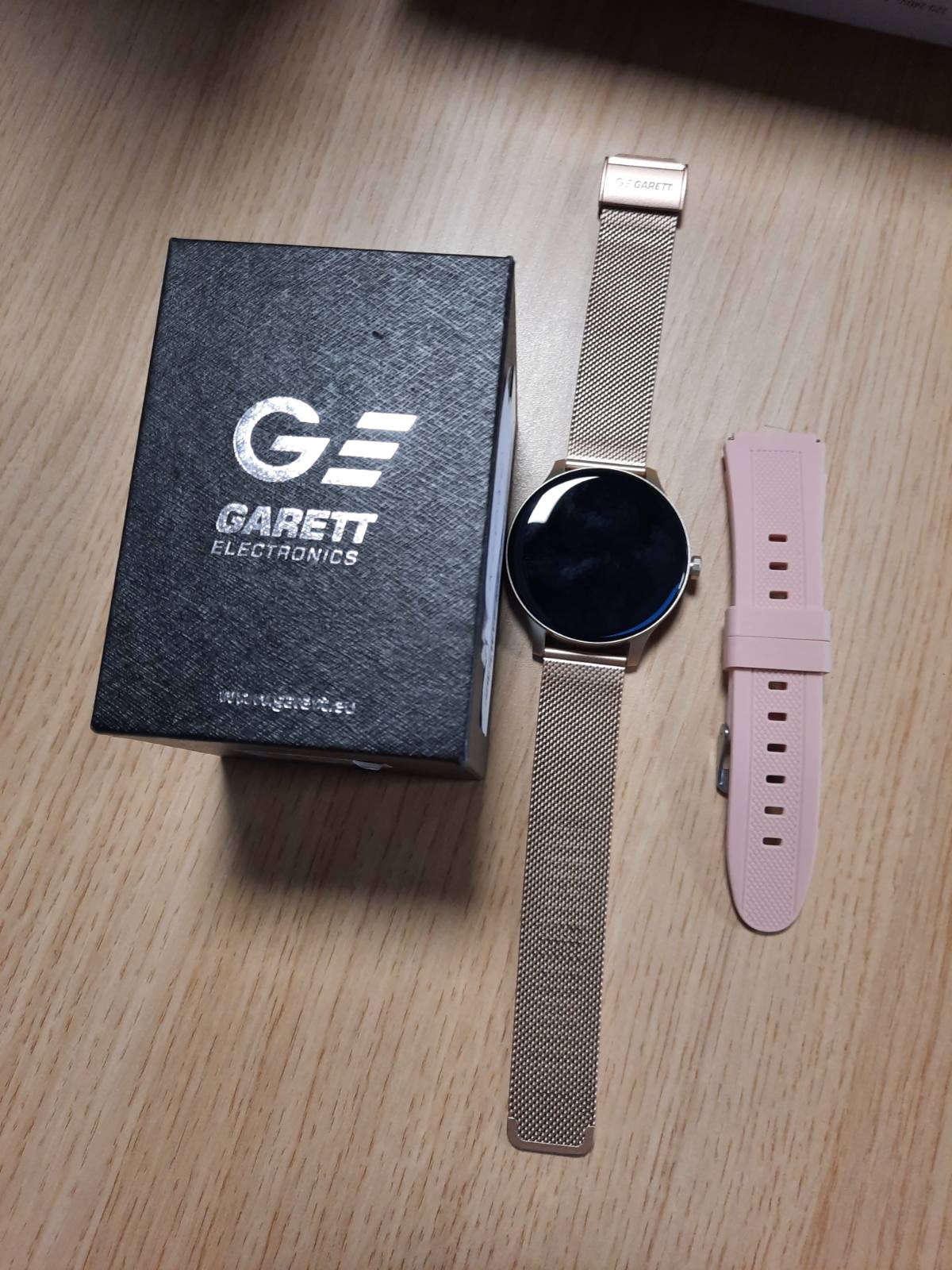 281082 - Orë e mençur Garett Smartwatch Classy, verdhë