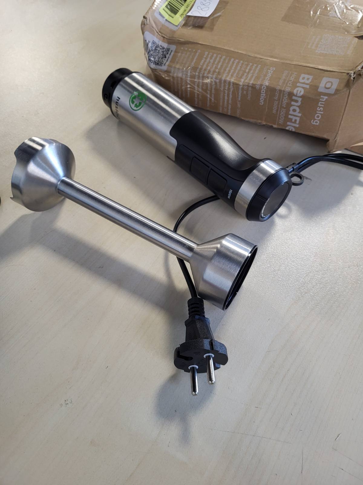 288404 - Huslog Blender Dore BlendFlex 1500W, Çelik Inoks, 20 Shpejtësi, Funksion Turbo, Gotë Matëse 600ml