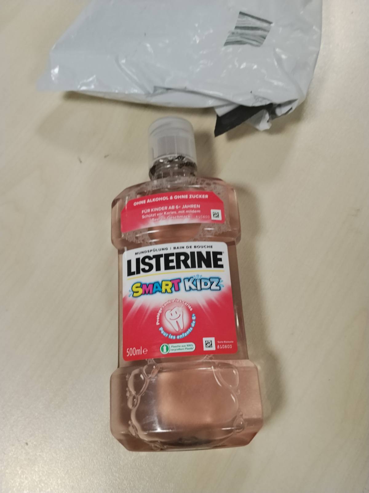 290520 - LISTERINE Smart Kidz Mild Manaferra për shpëlarje goje, 500 ml
