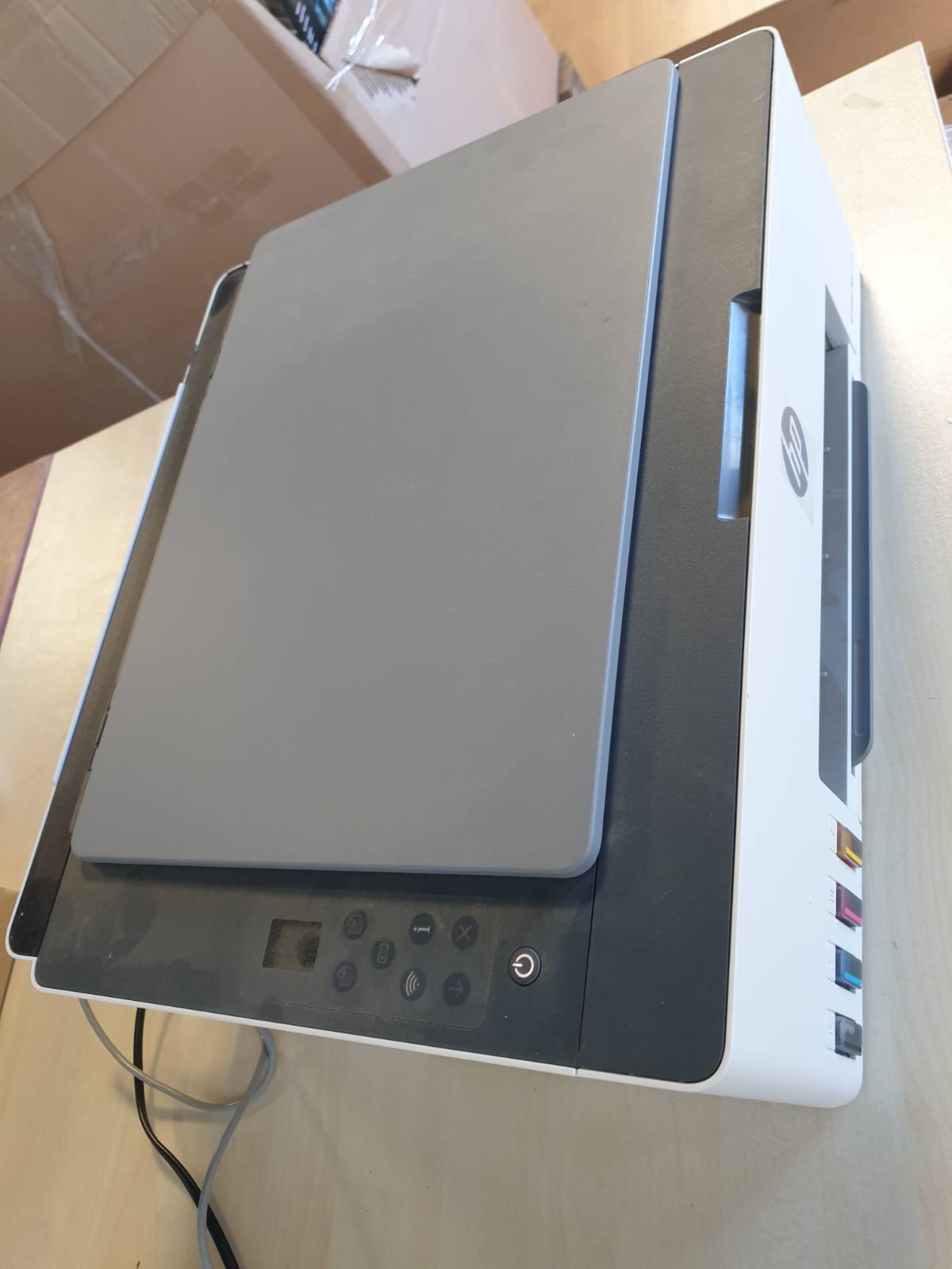 295026 - HP Smart Tank 5105, Printer shumëfunksional 3-në-1 (Wi-Fi; Printim celular), 3 vjet bojë e përfshirë, garanci 3-vjeçare, rezervuar i madh boje, rendiment i lartë, printim me cilësi të lartë