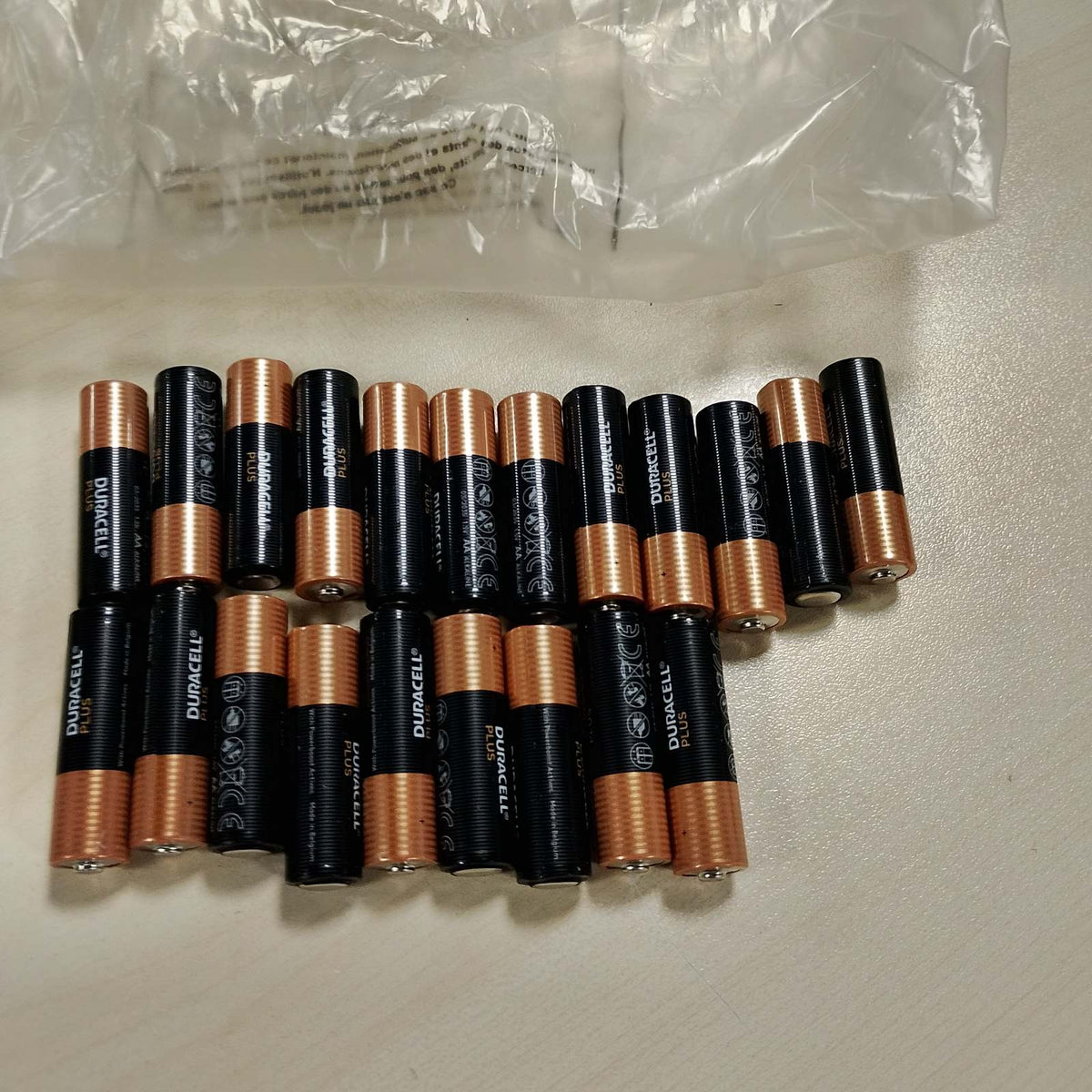 295264 - DURACELL Bateritë Plus AA (Pako me 24), Bateri alkaline 1.5V, Zgjatin deri në 150% më shumë, Paketim 0% plastik, MN1500