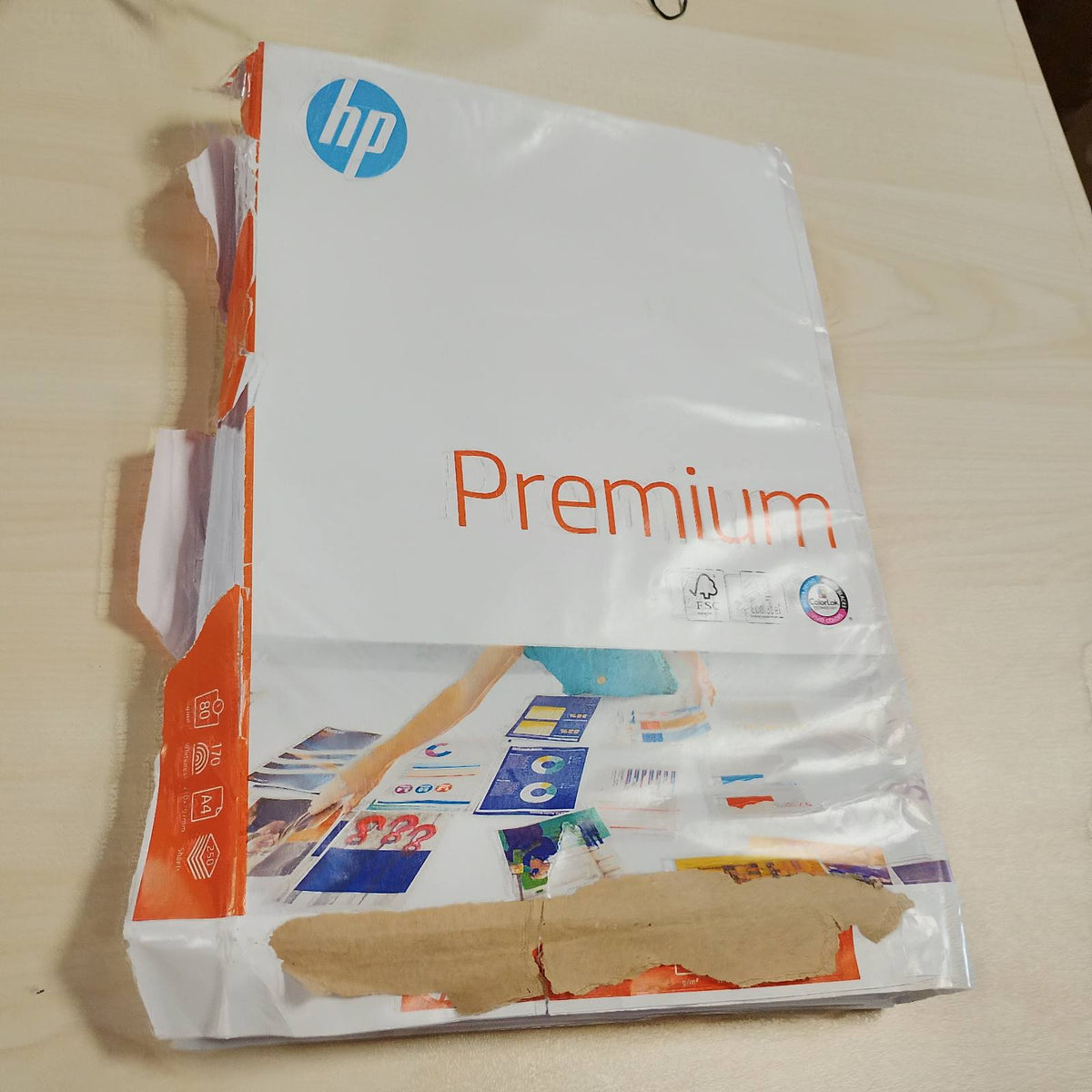 296490 - HP LETËR FOTOKOPJIMI PREMIUM CHP 851, 80 g/m², A4, 250 fletë
