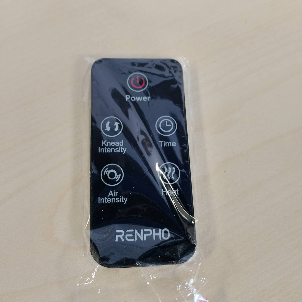 297898 - RENPHO Masazhues këmbësh portativ me nxehtësi, masazhues elektrik, trazim 3D, rrotullim dhe kompresim ajri, 3 intensitete, ngjyra e zezë