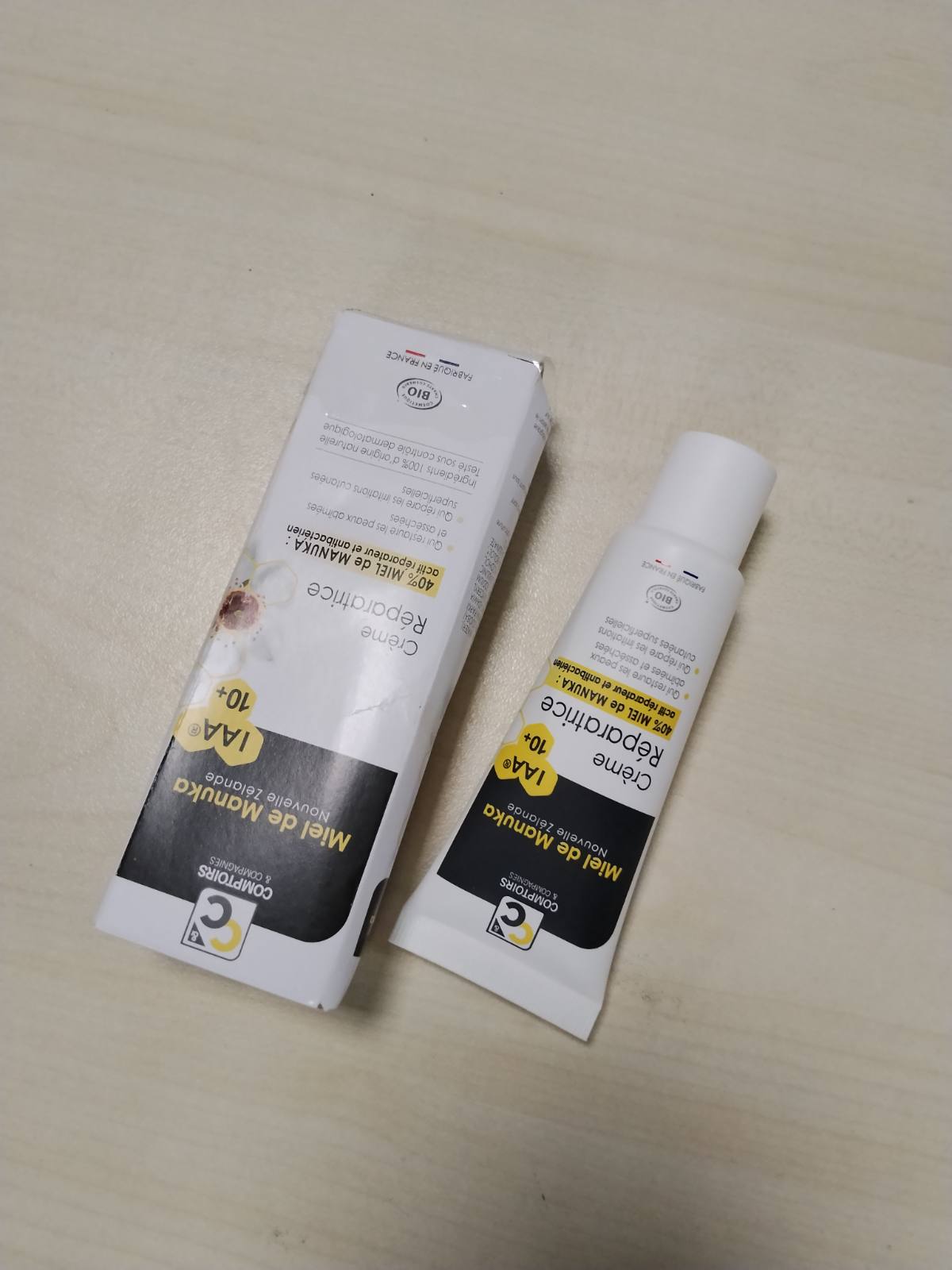 298682 - COMPTOIRS ET COMPAGNIES Krem Riparues me 40% Mjaltë Manuka IAA10+, 40 ml, për lëkurë të dëmtuar dhe të tharë, i certifikuar organik