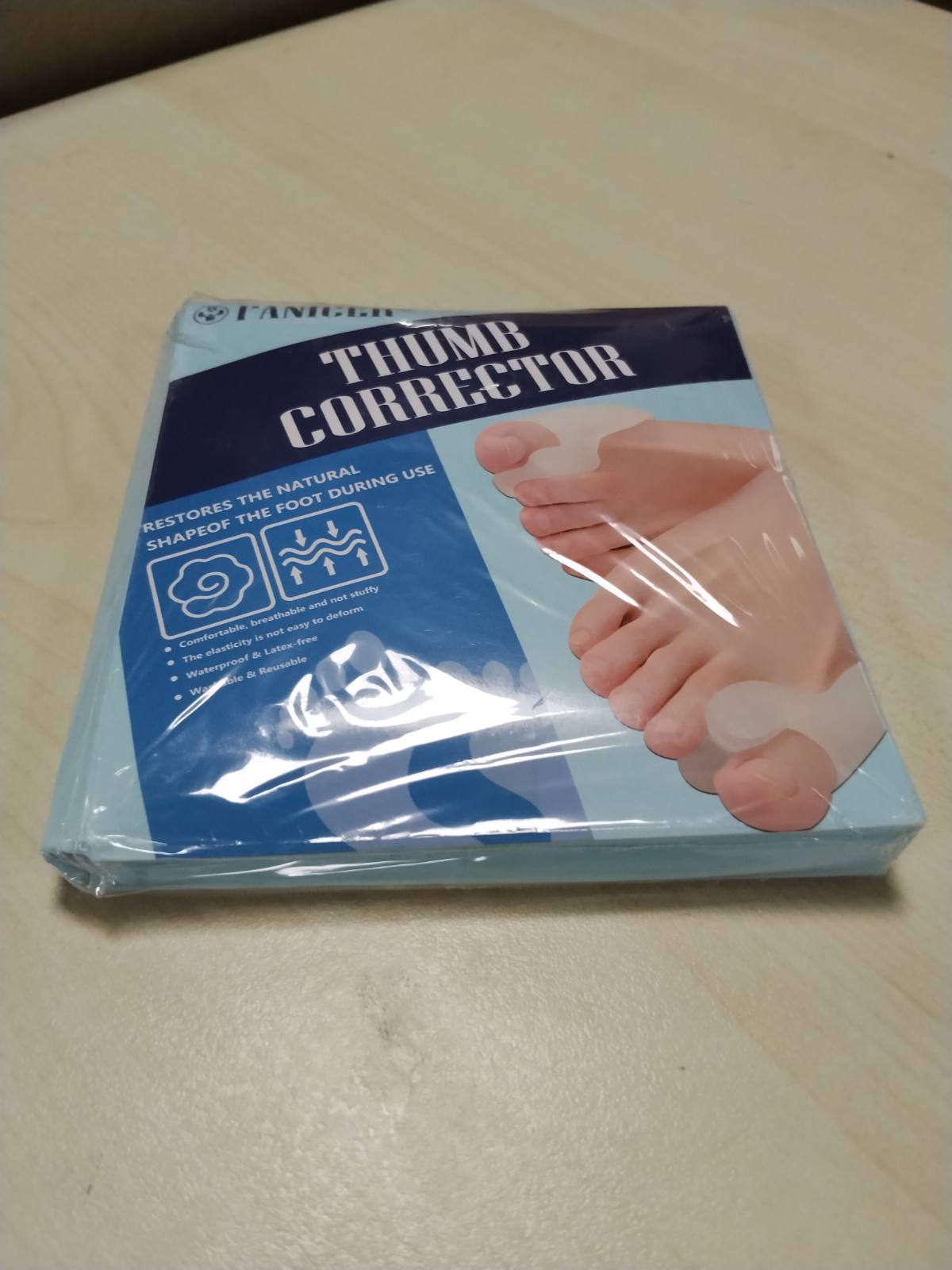 298865 - Korrektor Hallux Valgus, 6 copë, ndarës silikoni i gishtërinjve, madhësi universale.
