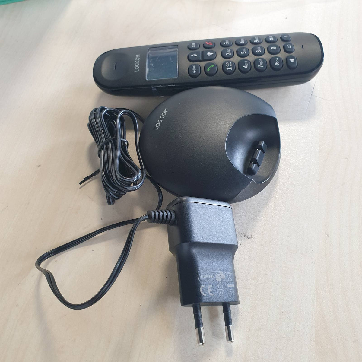 299595 - Logicom ILOA 150 Telefon Fiks pa Tel DECT, Receptor Telefoni, Telefona Analogë, i Zi