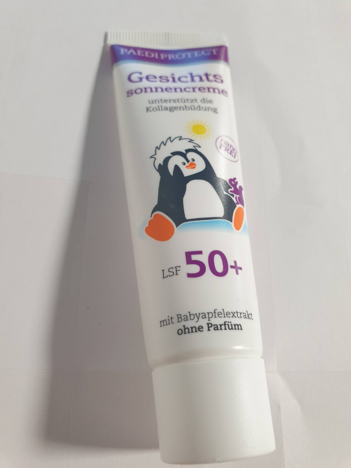 301346 - PAEDIPROTECT - KREM DIELLI PËR FYTYRËN SPF 50+, 30 ML, PA AROMË, VEGAN