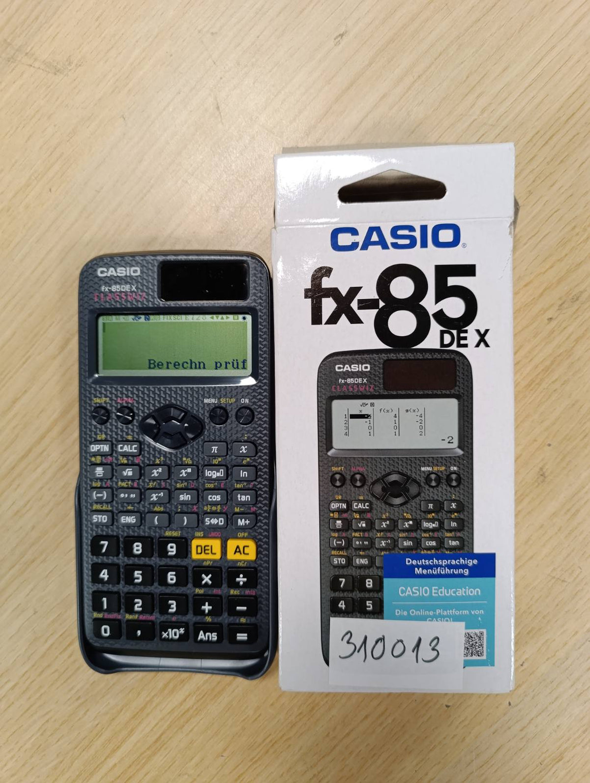 310013 - CASIO Kalkulator shkencor FX-85DE X ClassWiz