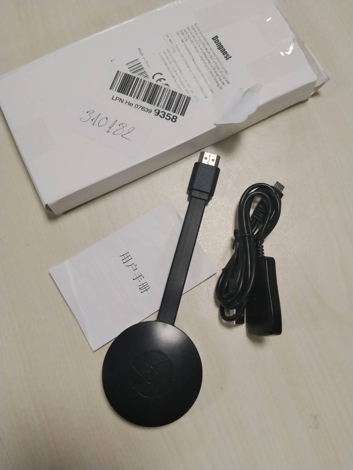 310182 - Adaptues ekrani pa tel 4K për televizor, 1080P, Chromecast Miracast Dongle, HDMI, Pajtueshëm me AirMirror Airplay Miracast