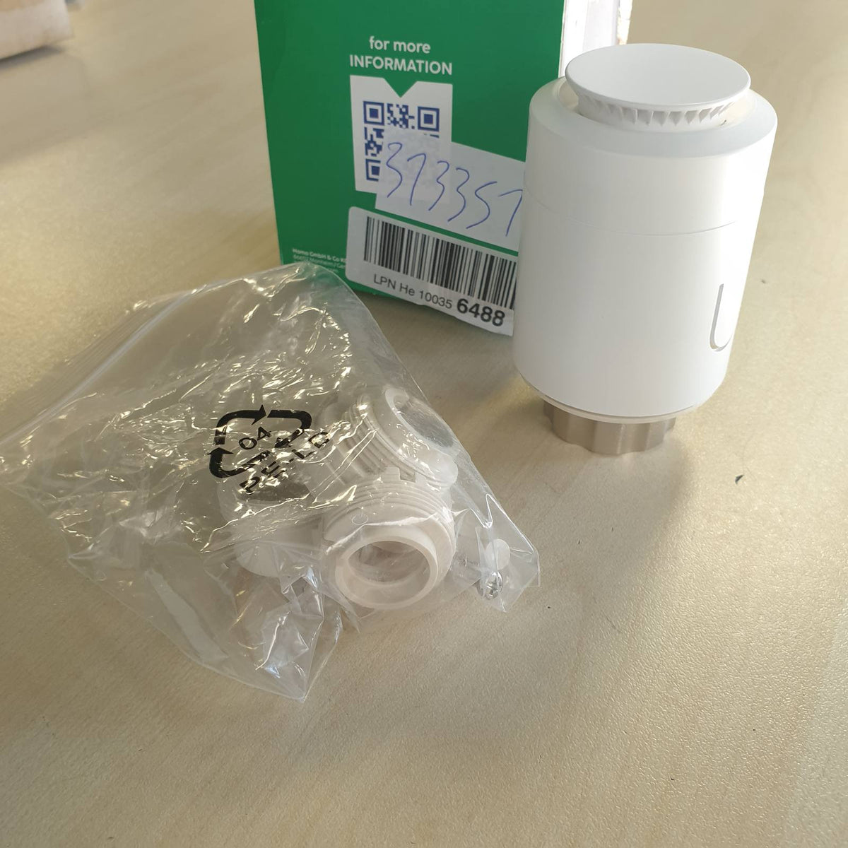 313351 - HAMA Termostat inteligjent për radiatorë, kontrollues ngrohjeje për shtëpi inteligjente, termostat ngrohjeje i programueshëm