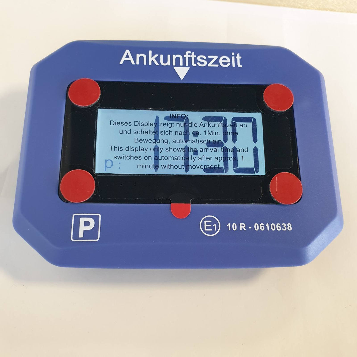314104 - DISK PARKIMI ELEKTRONIK TECHNAXX TX-272, Orë Automatike Dixhitale Parkimi me Sensor Lëvizjeje