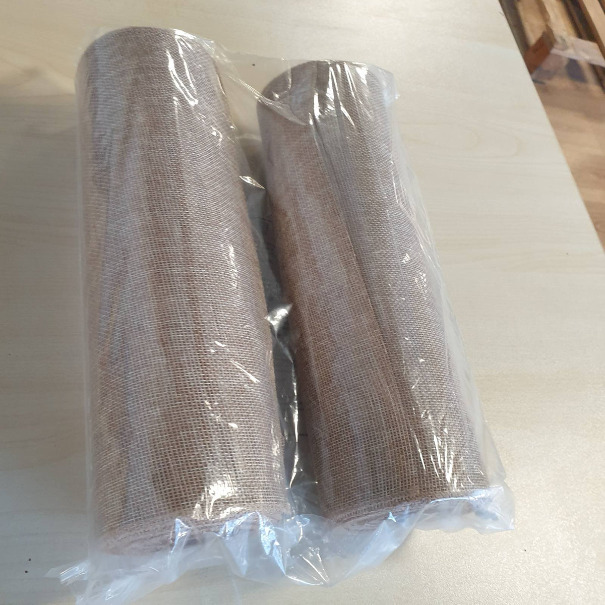 314167 - AKOLAFE Shirit Dekorativ prej Jute 10M, Rrotull për Tavolinë, Fjongo Jute Natyrale 28cm e Gjerë, 28cmx10m, për Dasma, Mbështjellje Dhuratash, Punime Artizanale, Krishtlindje